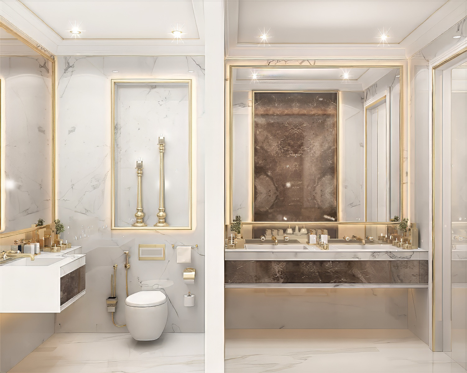 Modern bath