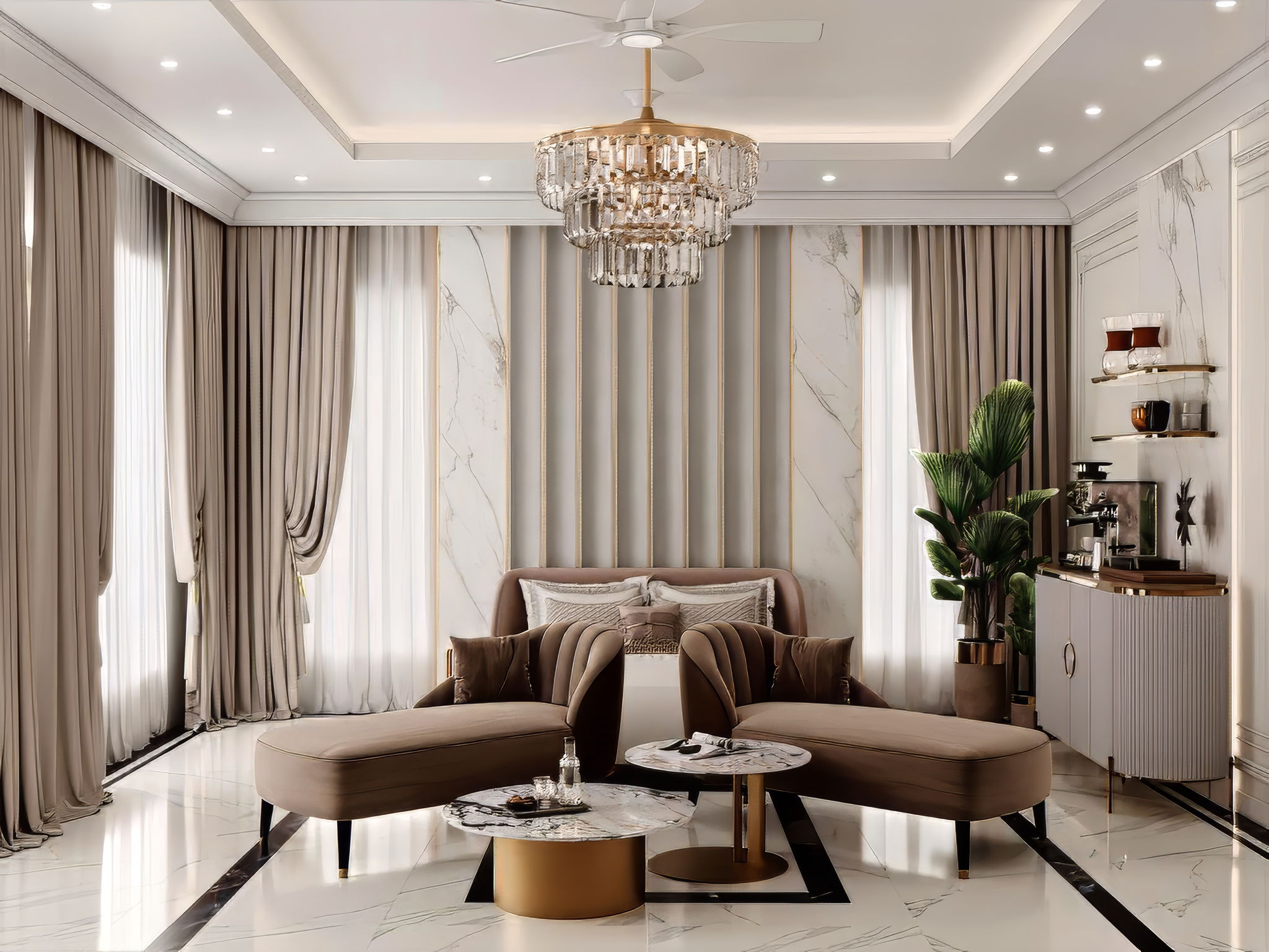 Royal Master Bedroom Design