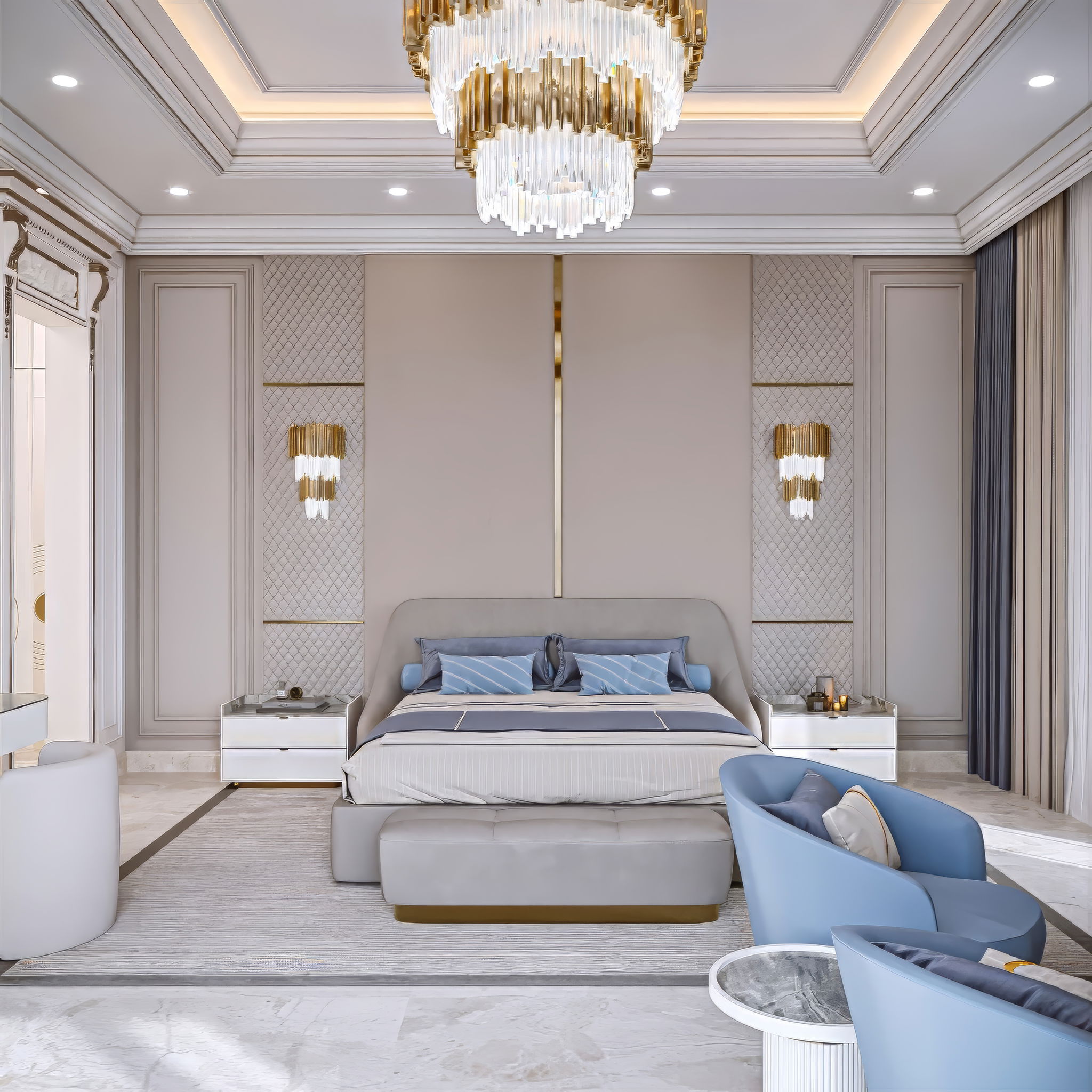 Modern Artistic Bedroom Design