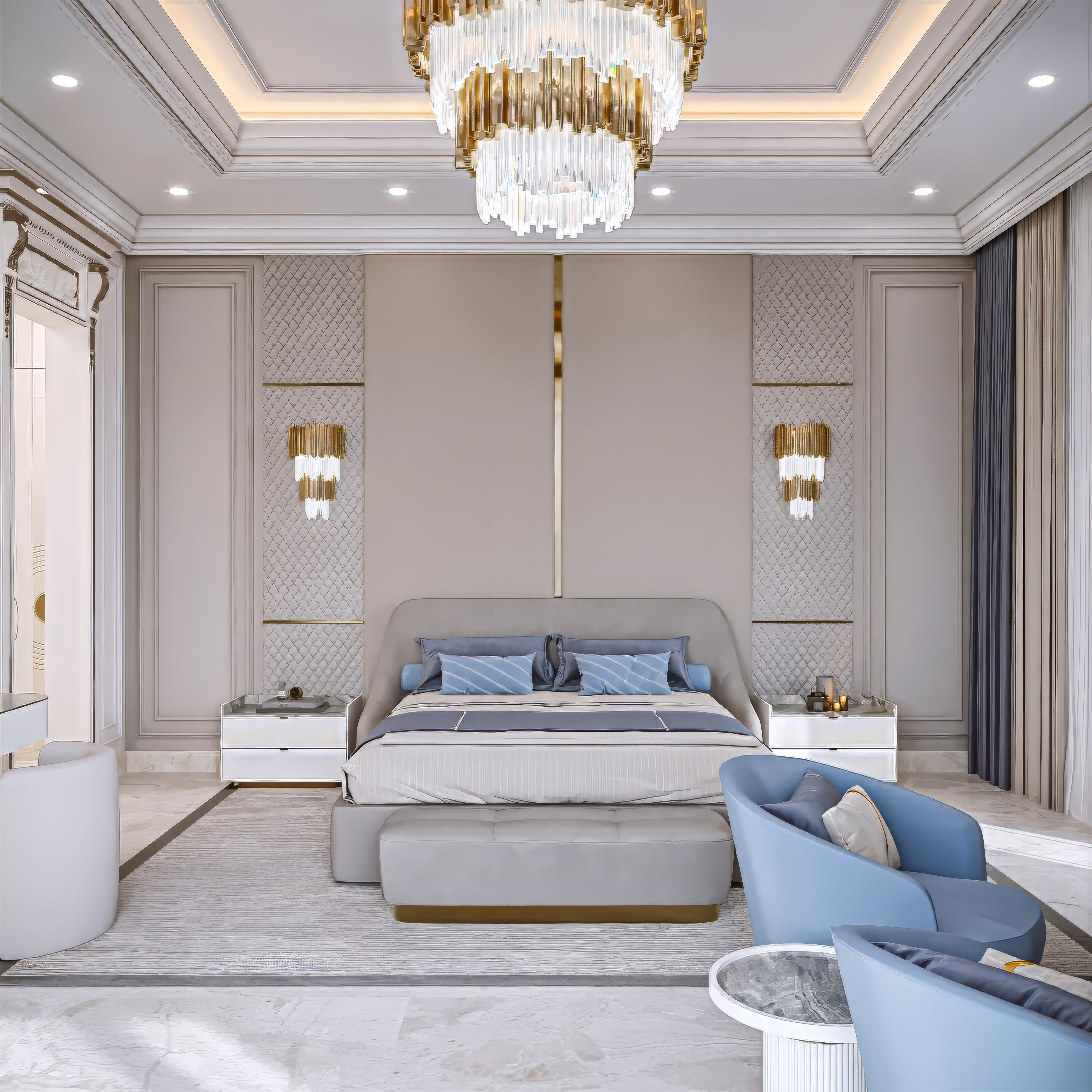 Modern Artistic Bedroom Design