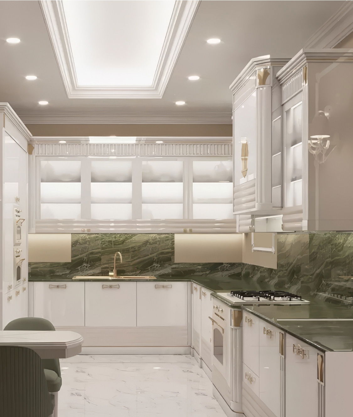 ما الذي يجعل المطبخ فاخرًا