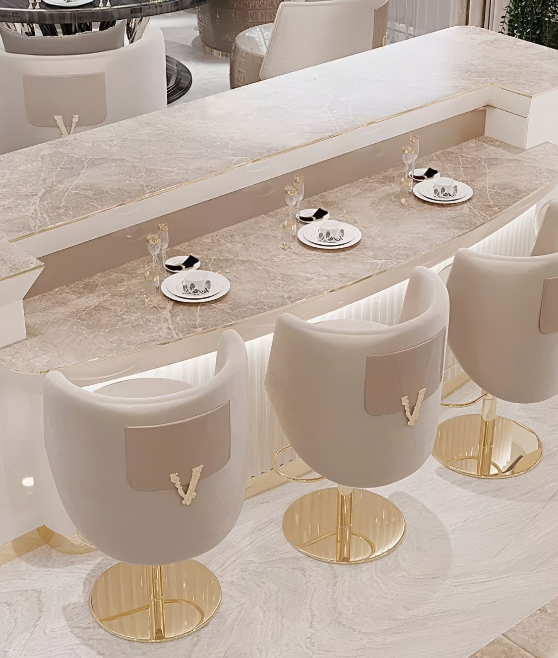 التصميم الداخلي الجديد للمطبخ الفاخر والحديث