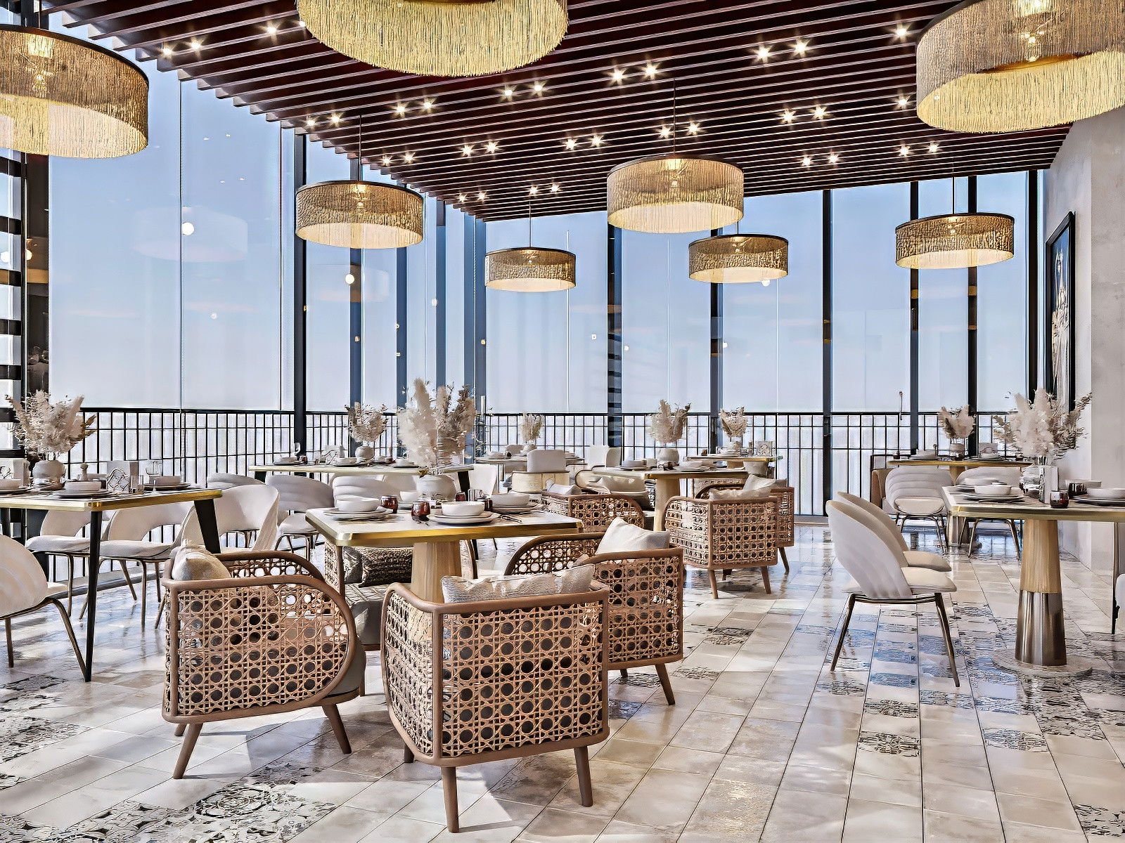 Концепция стильного кафе