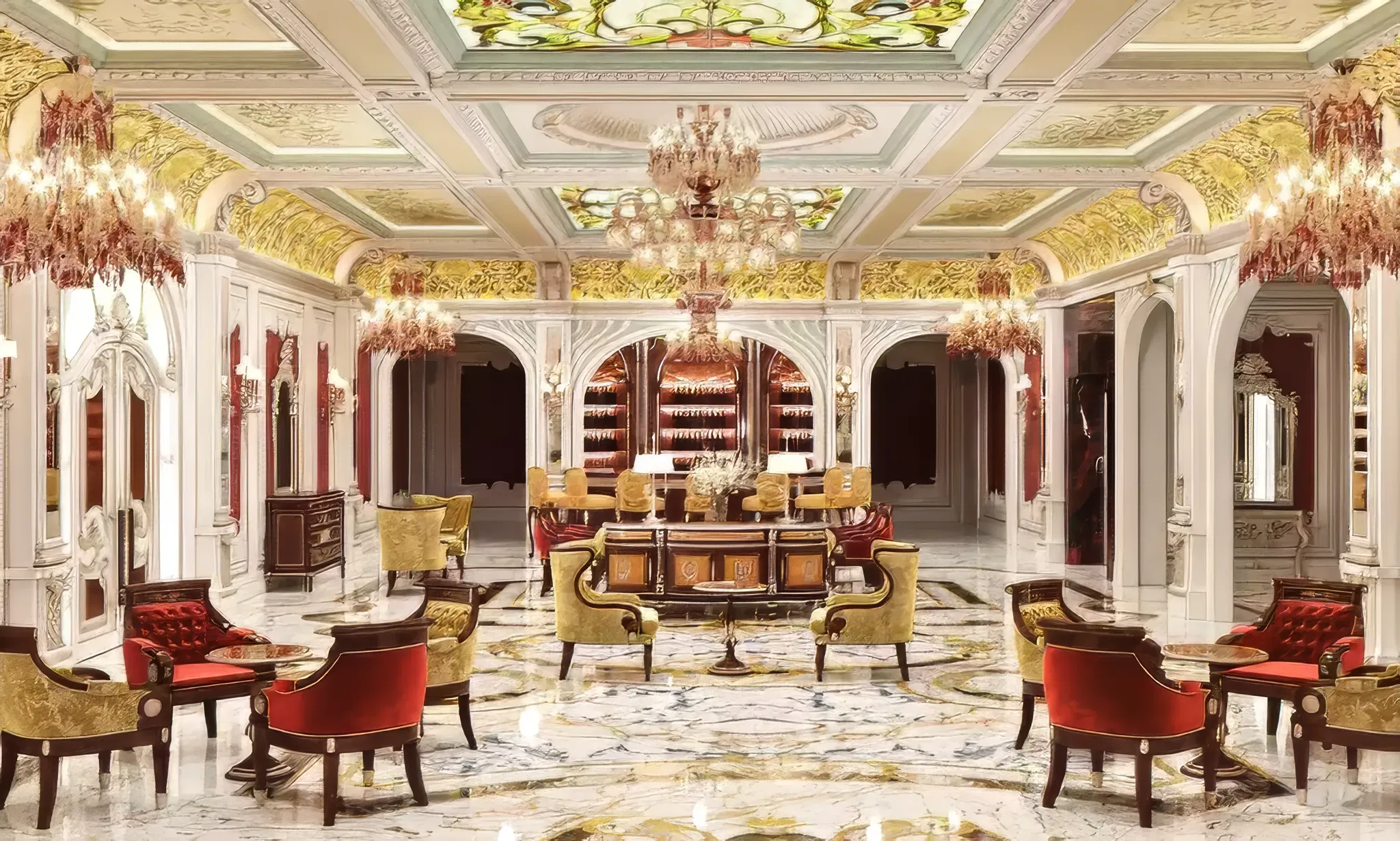 Изысканный дизайн ресторана в Саудовской Аравии