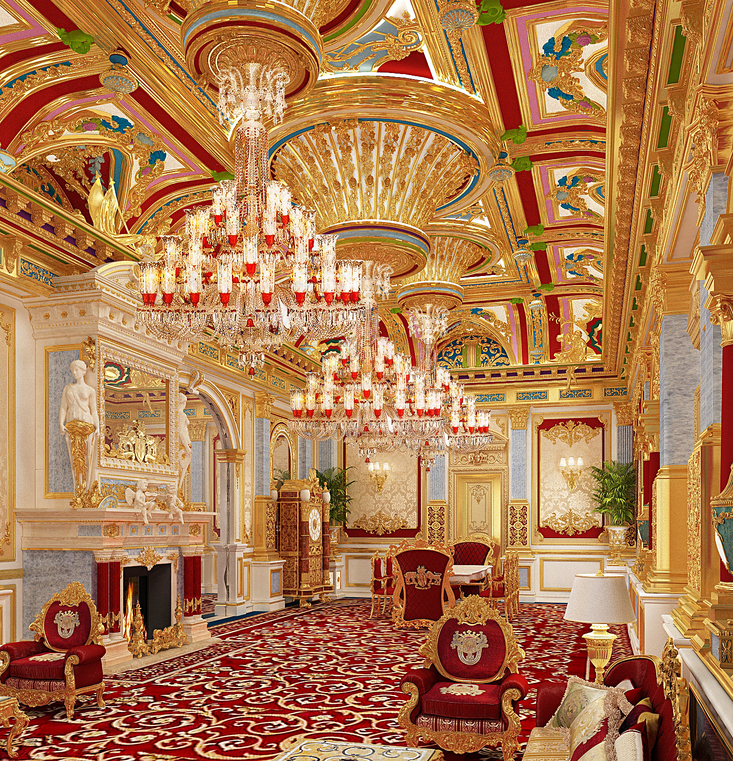 Arabic Majlis Interior Design