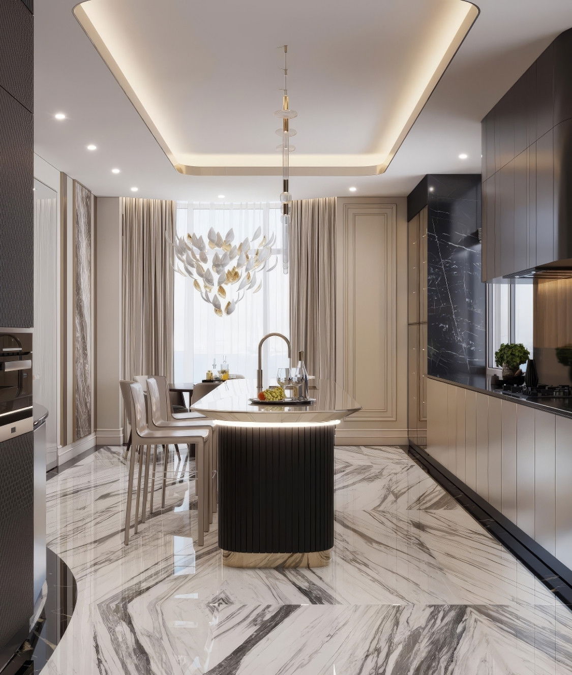 تصميم للمطابخ منزل