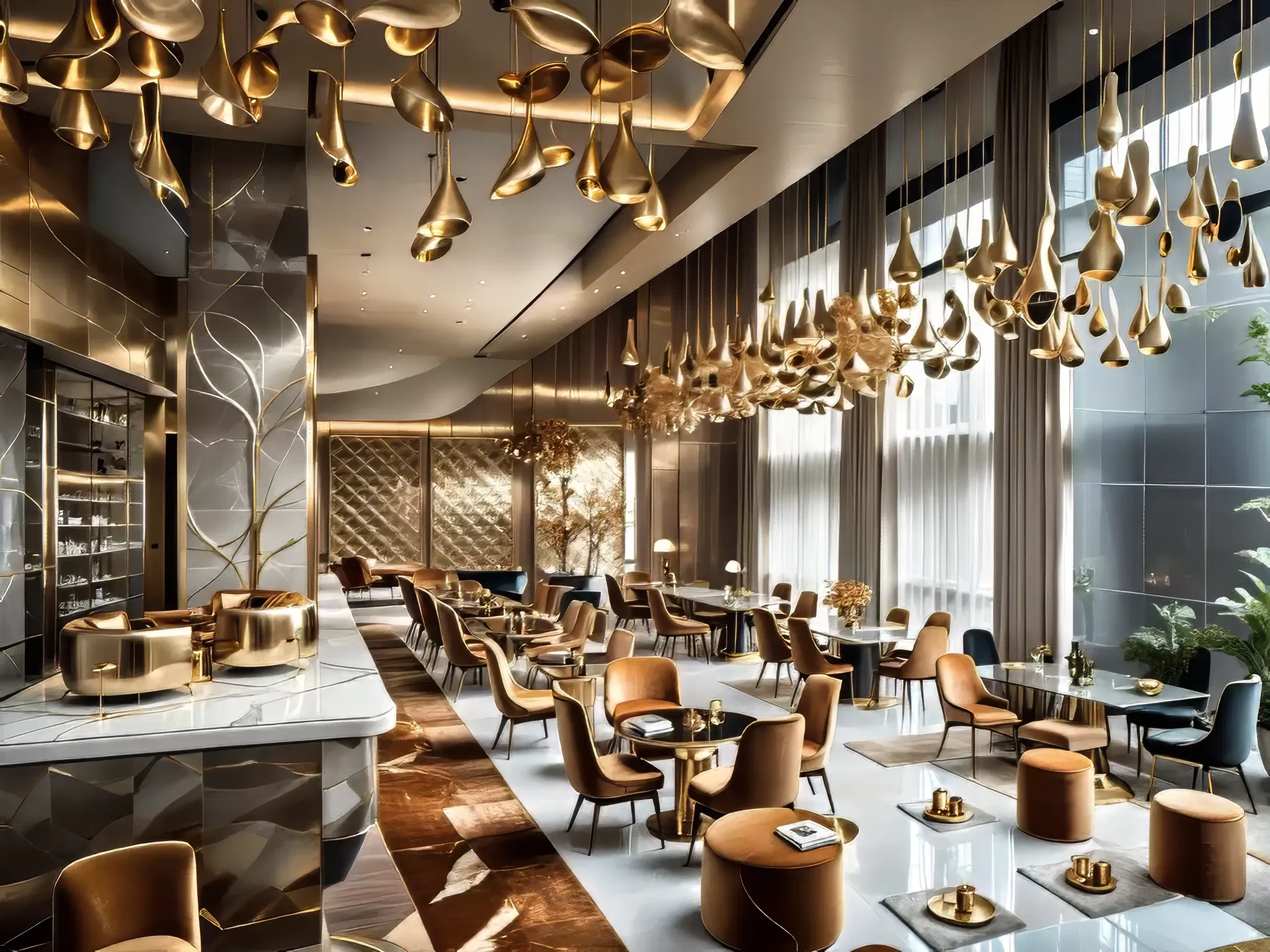 Ресторан в арабском традиционном стиле