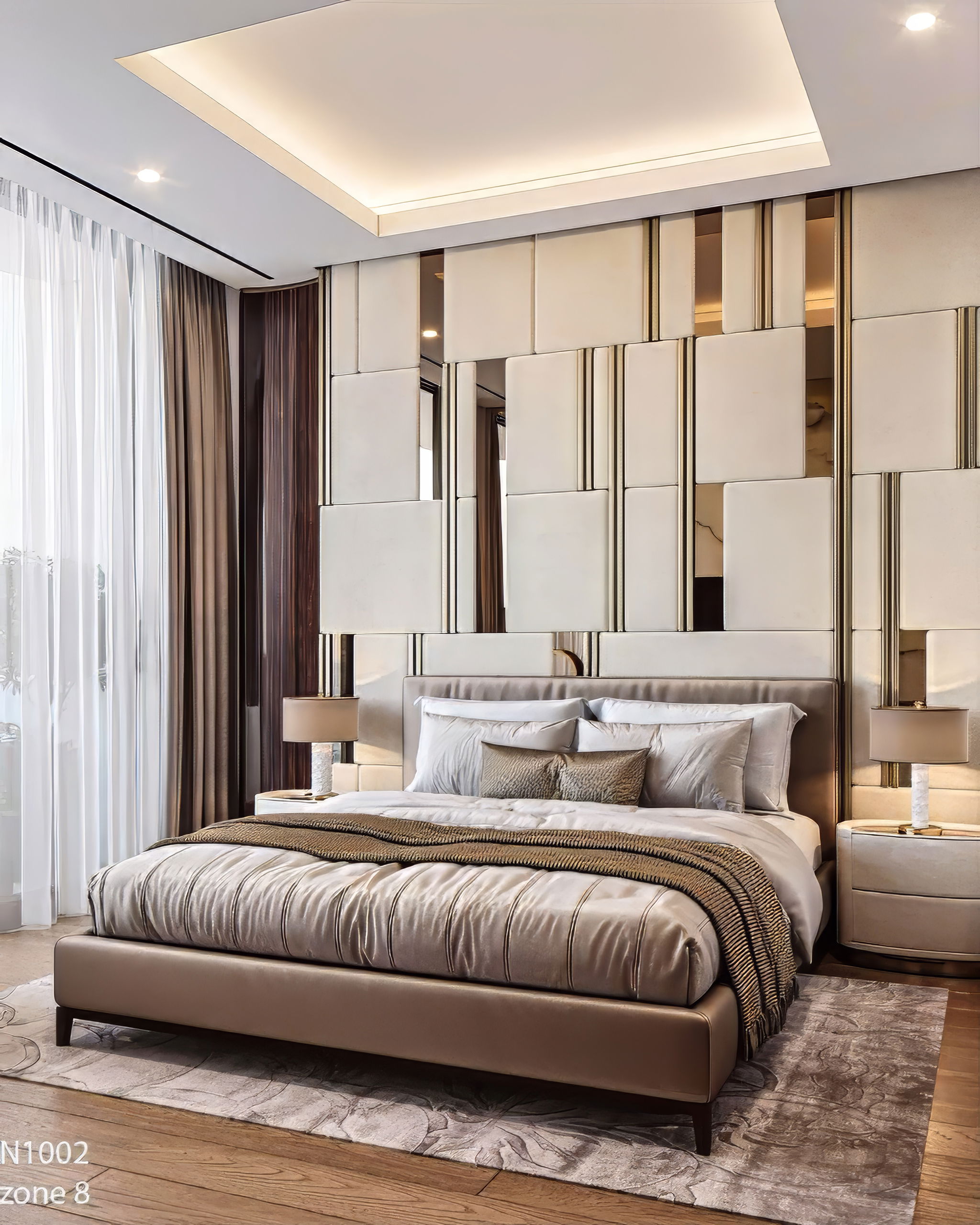 Unique classic bedroom design