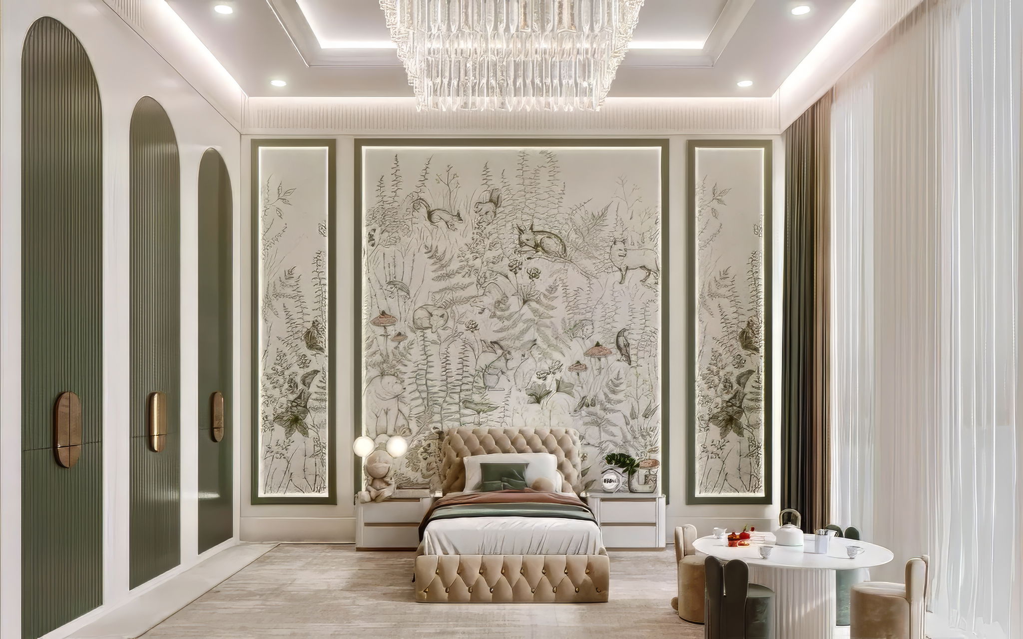 Kid`s Bedroom For Apartment In Palm Jumeirah