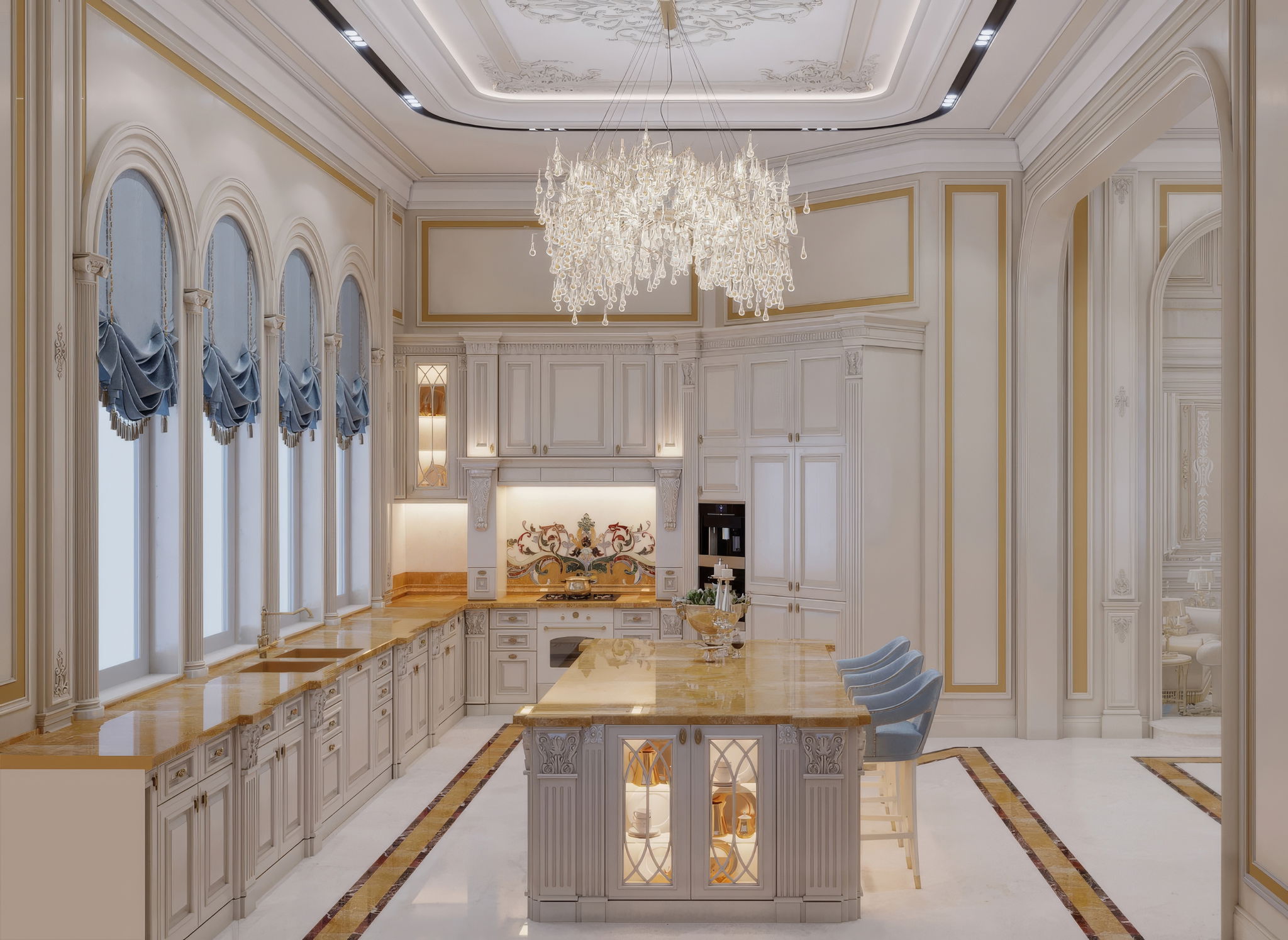 تصميم مطبخ حديث