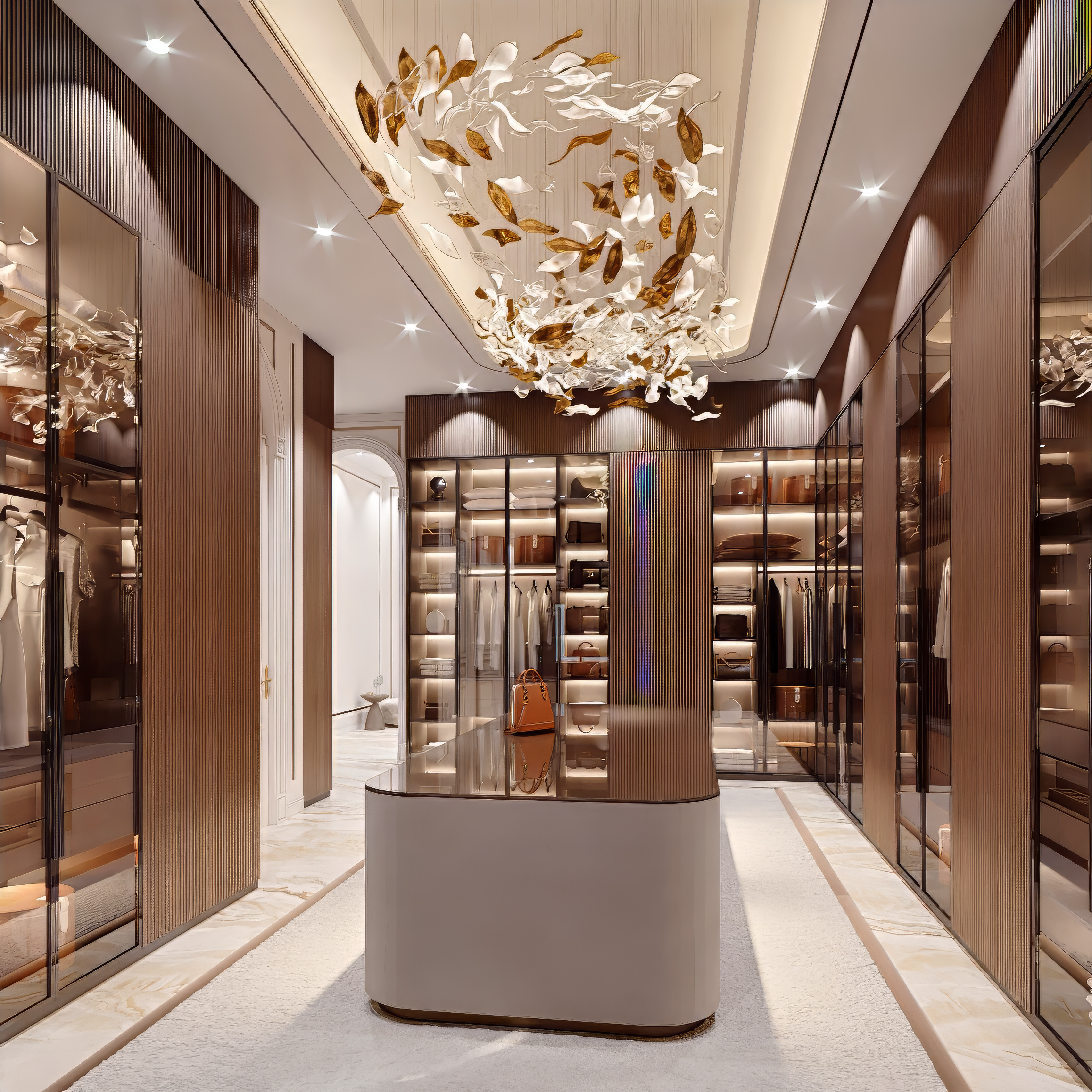 Classy Dressing Room Design