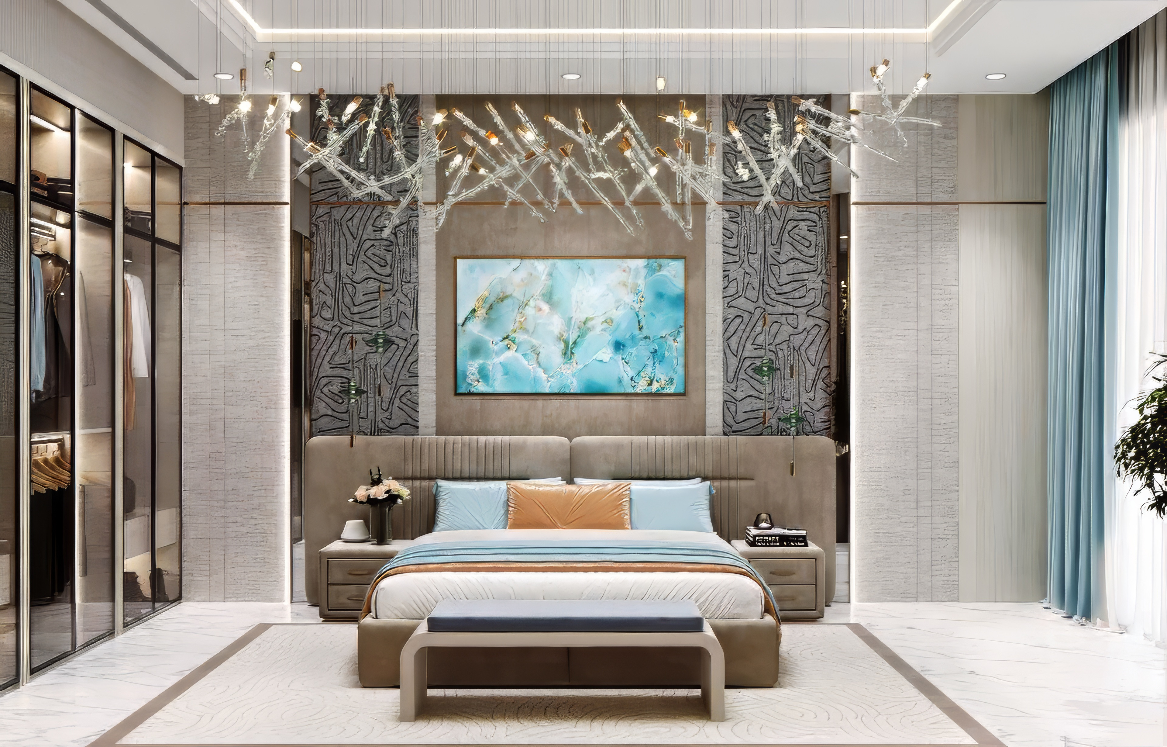 Luxury home interior design in California