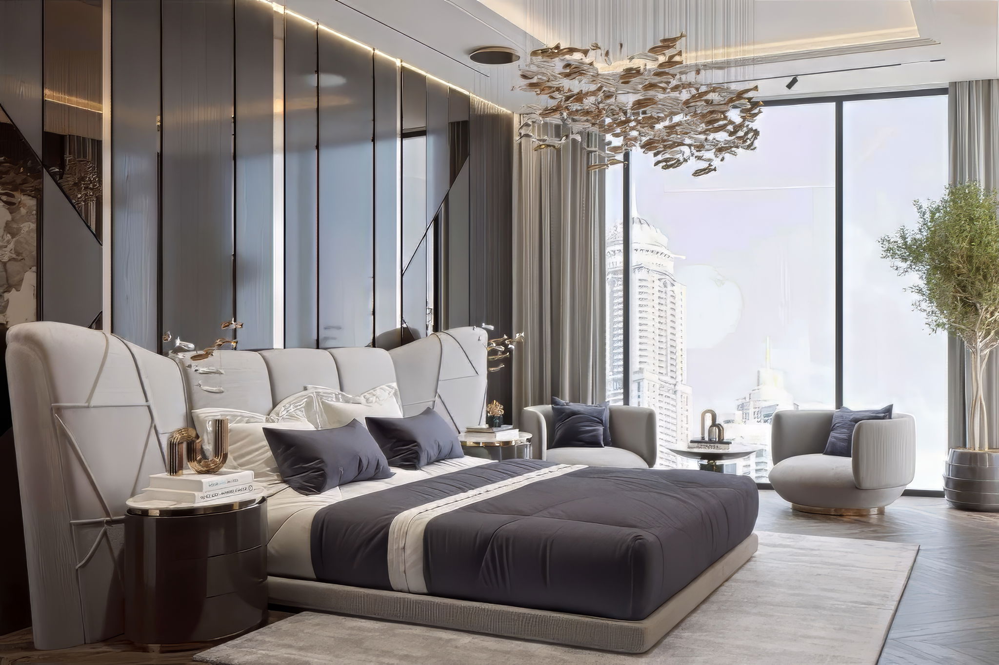 Master bedroom interior design solutions