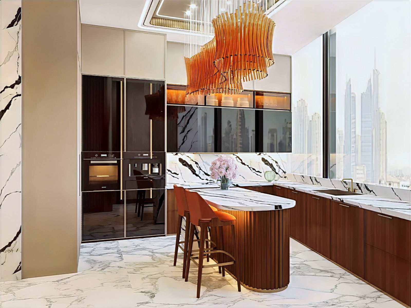 تصميم رائع للمطبخ