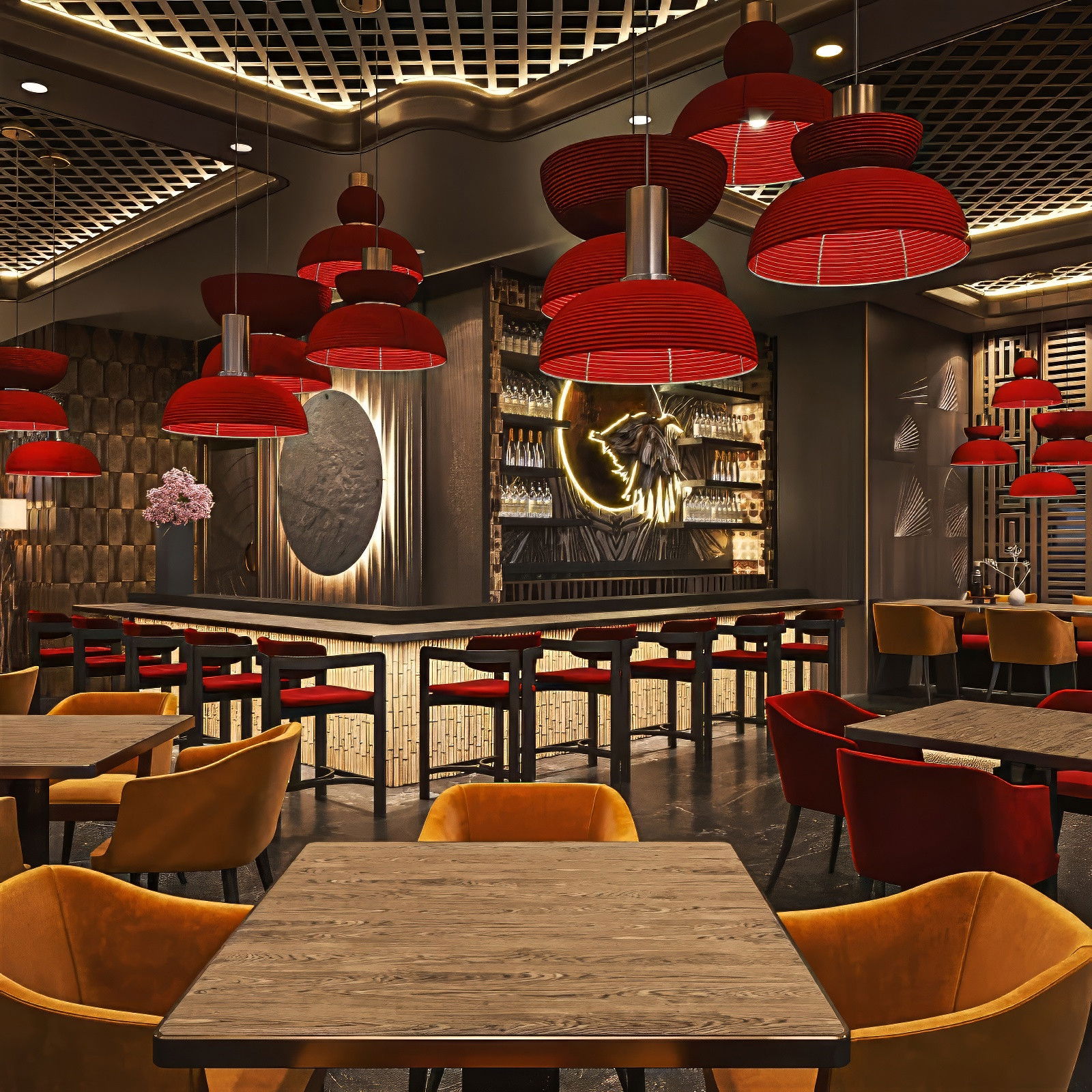 Фото интерьеров ресторанов