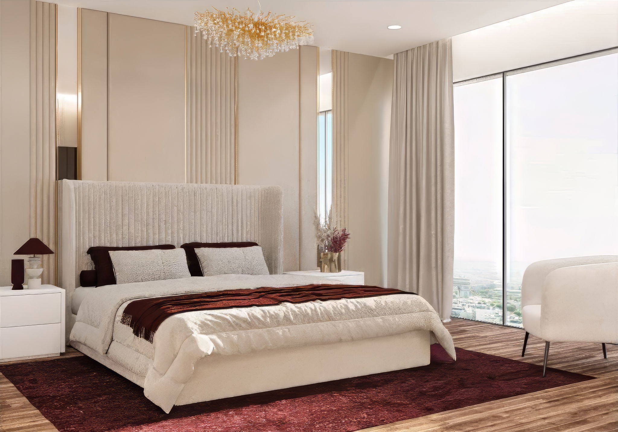 Elegant bedroom
