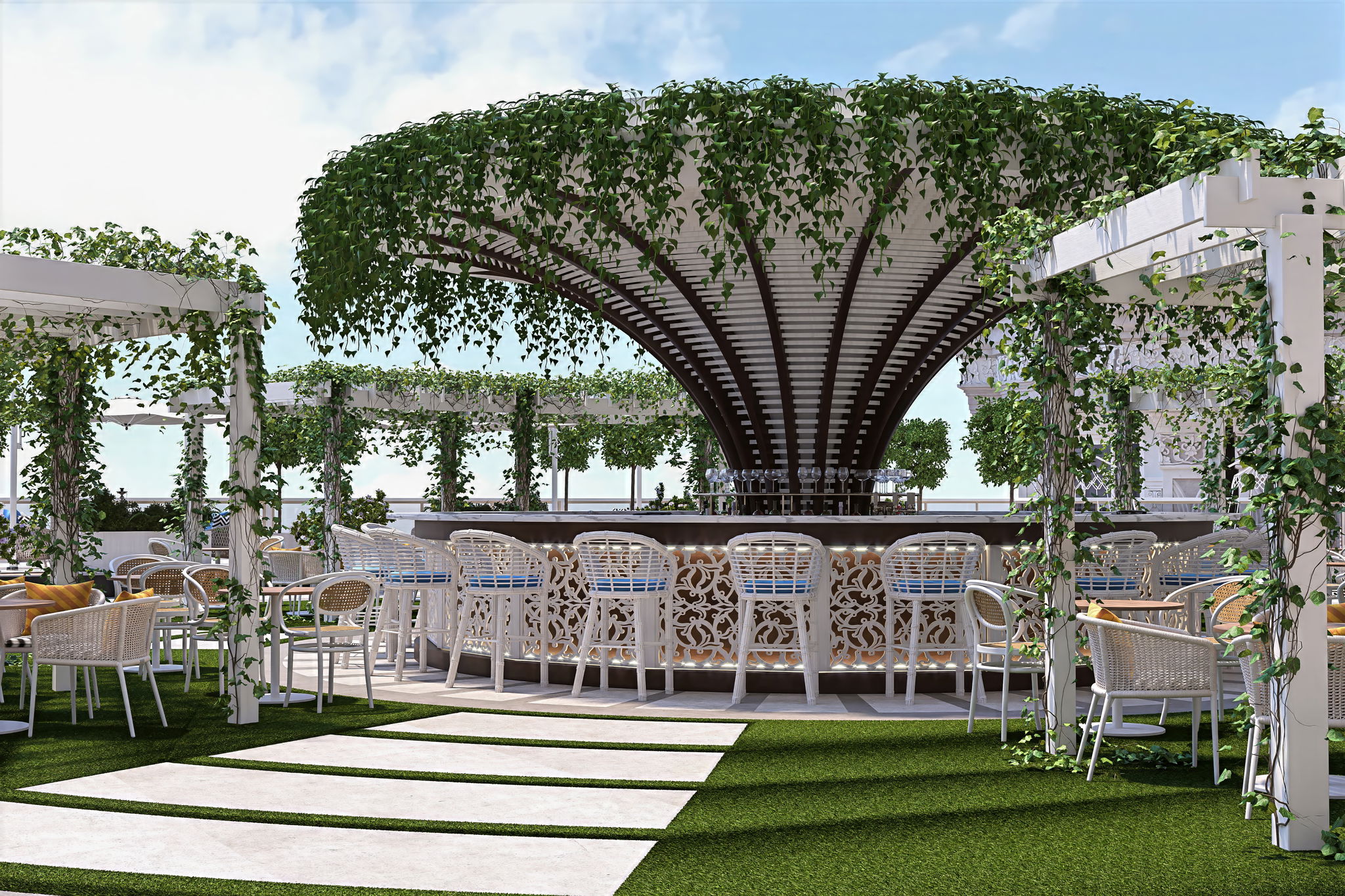 Роскошные советы по организации уличной террасы ресторана