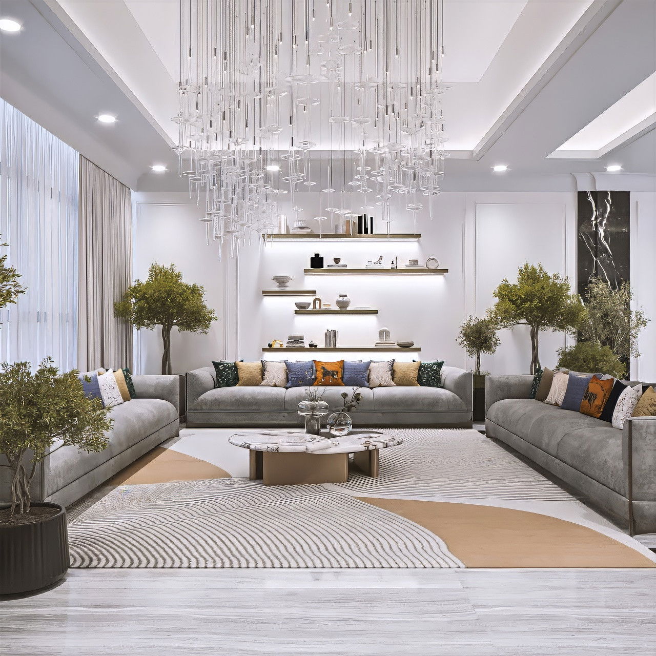 مميزات نمط النيوكلاسيك في التصميم الفاخر