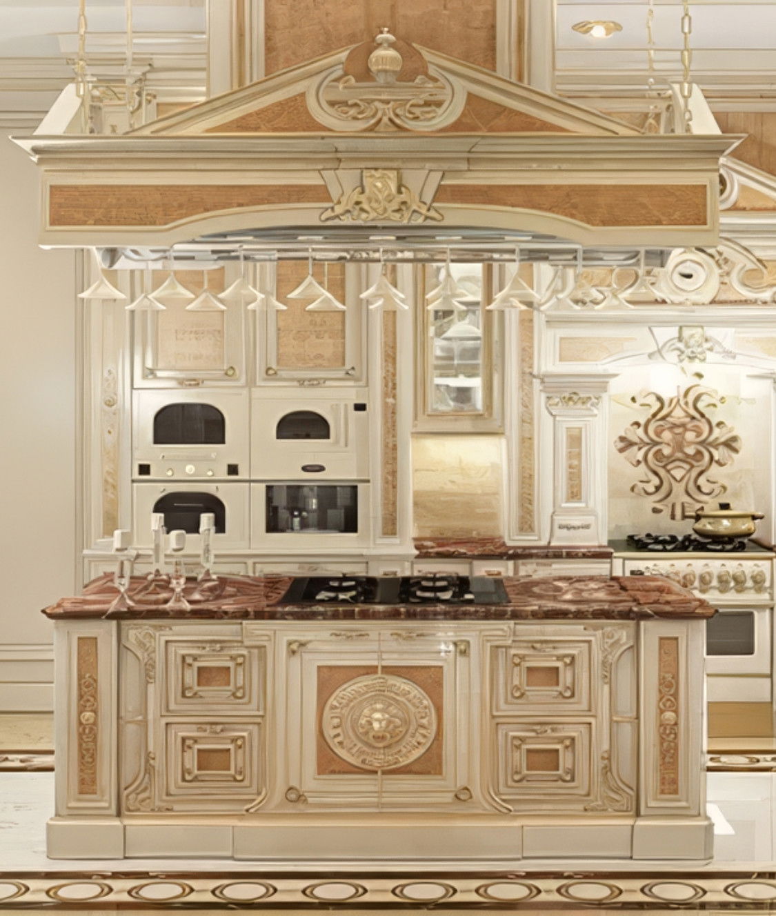 تصميم داخلي لمطبخ رائع