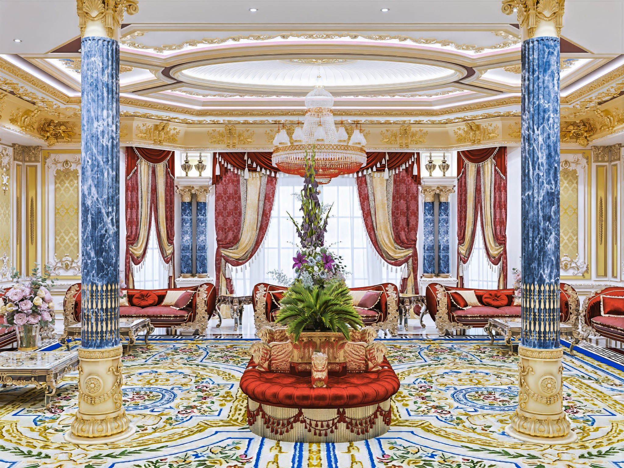 أفكار تصميم مجلس مشرق