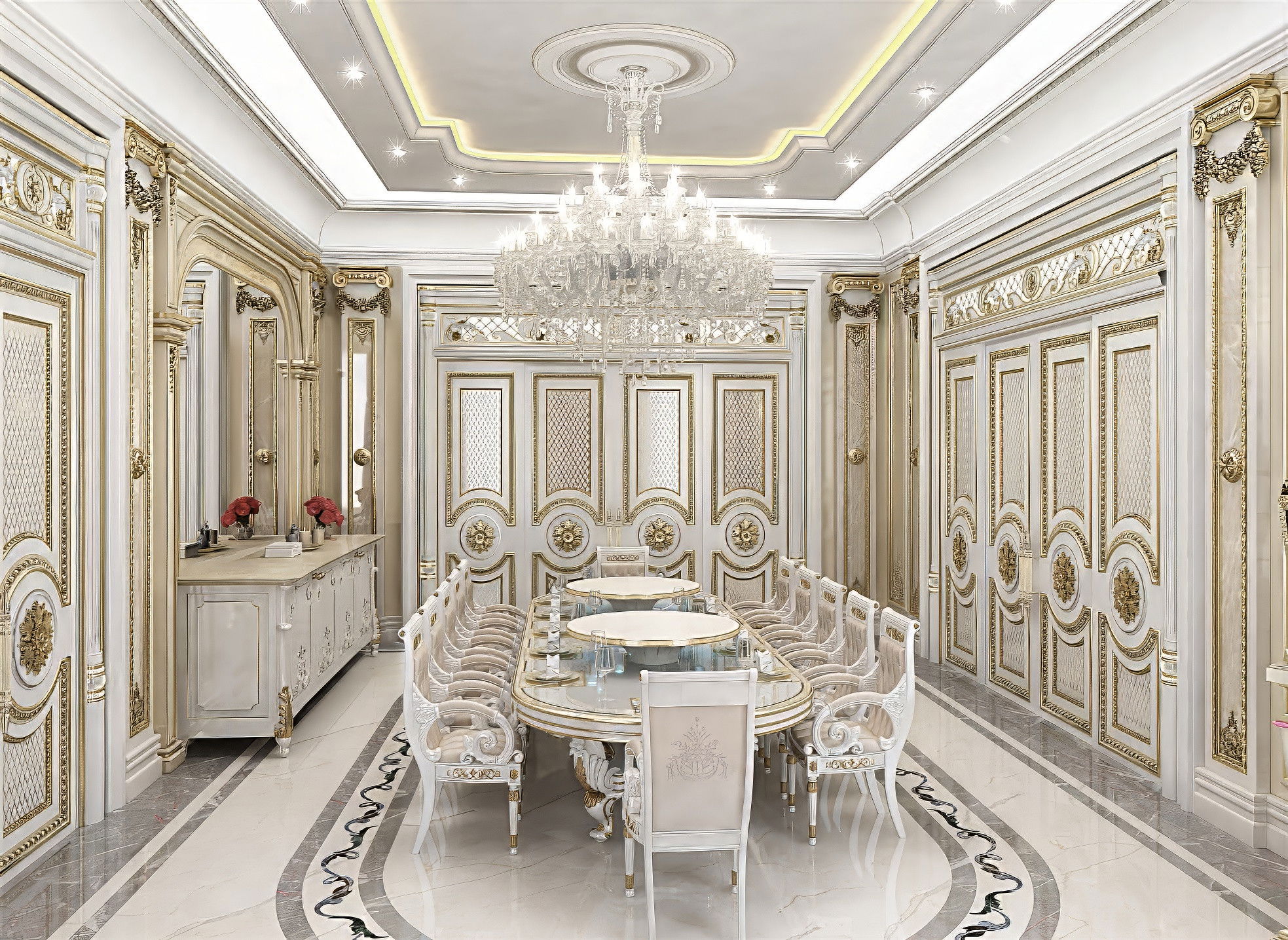 تصميم غرف طعام حديثة