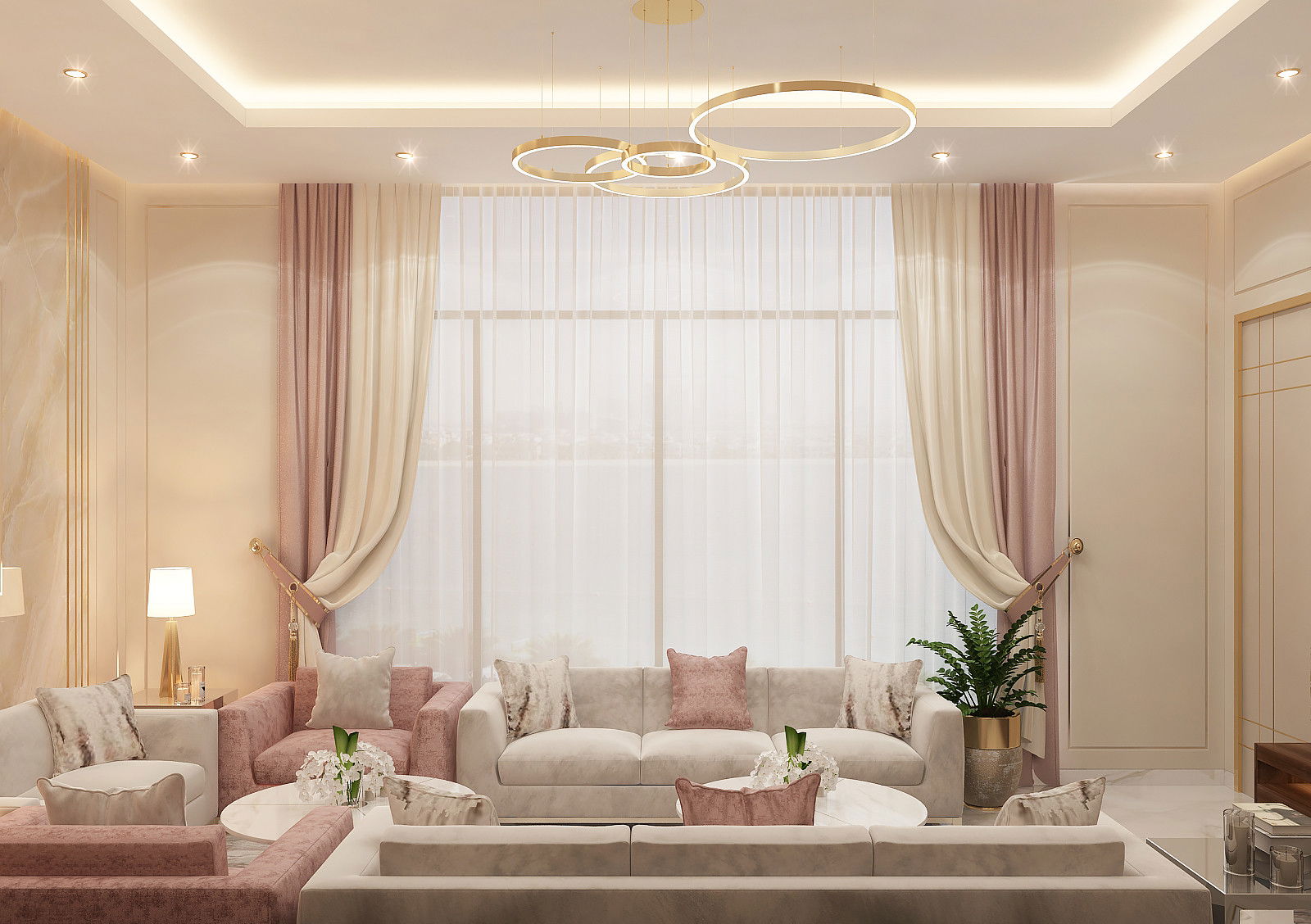 المعاصر التصميم الداخلي المجلس
