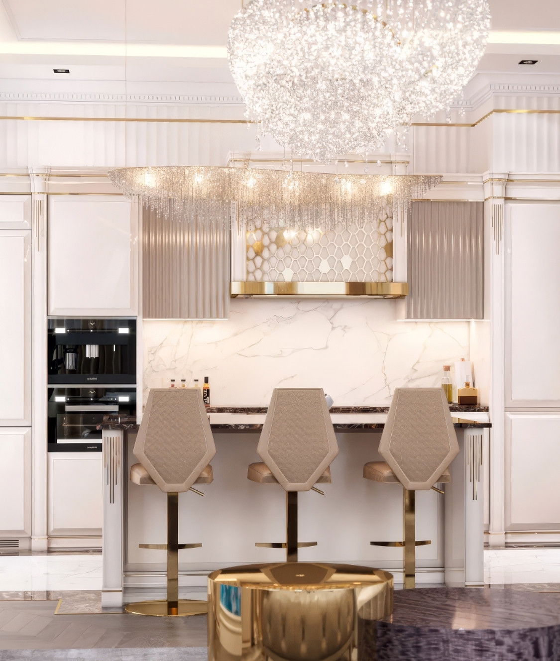 تصميم داخلي للمطبخ المعاصر