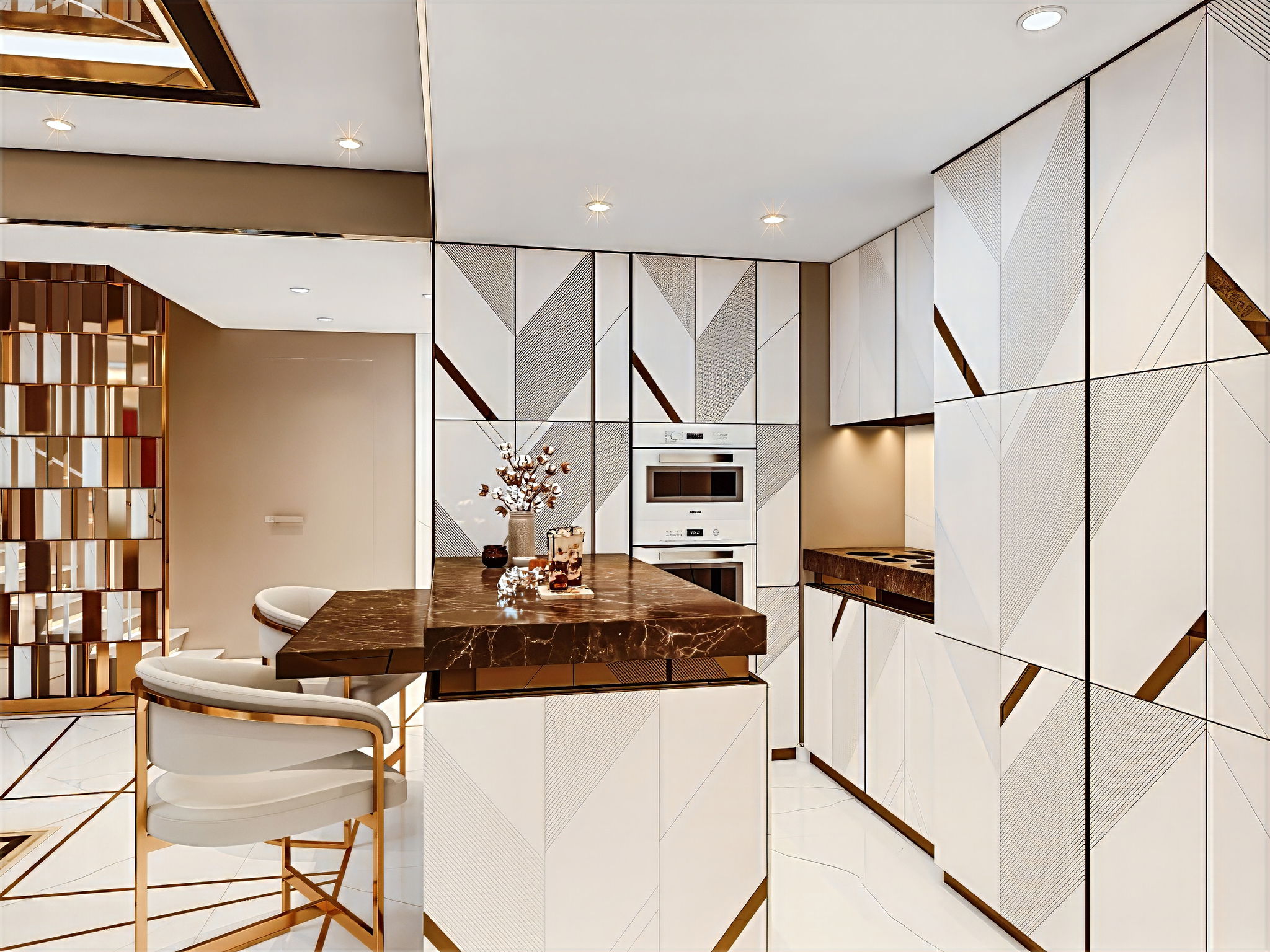 تصميم المطبخ على النمط المعاصر