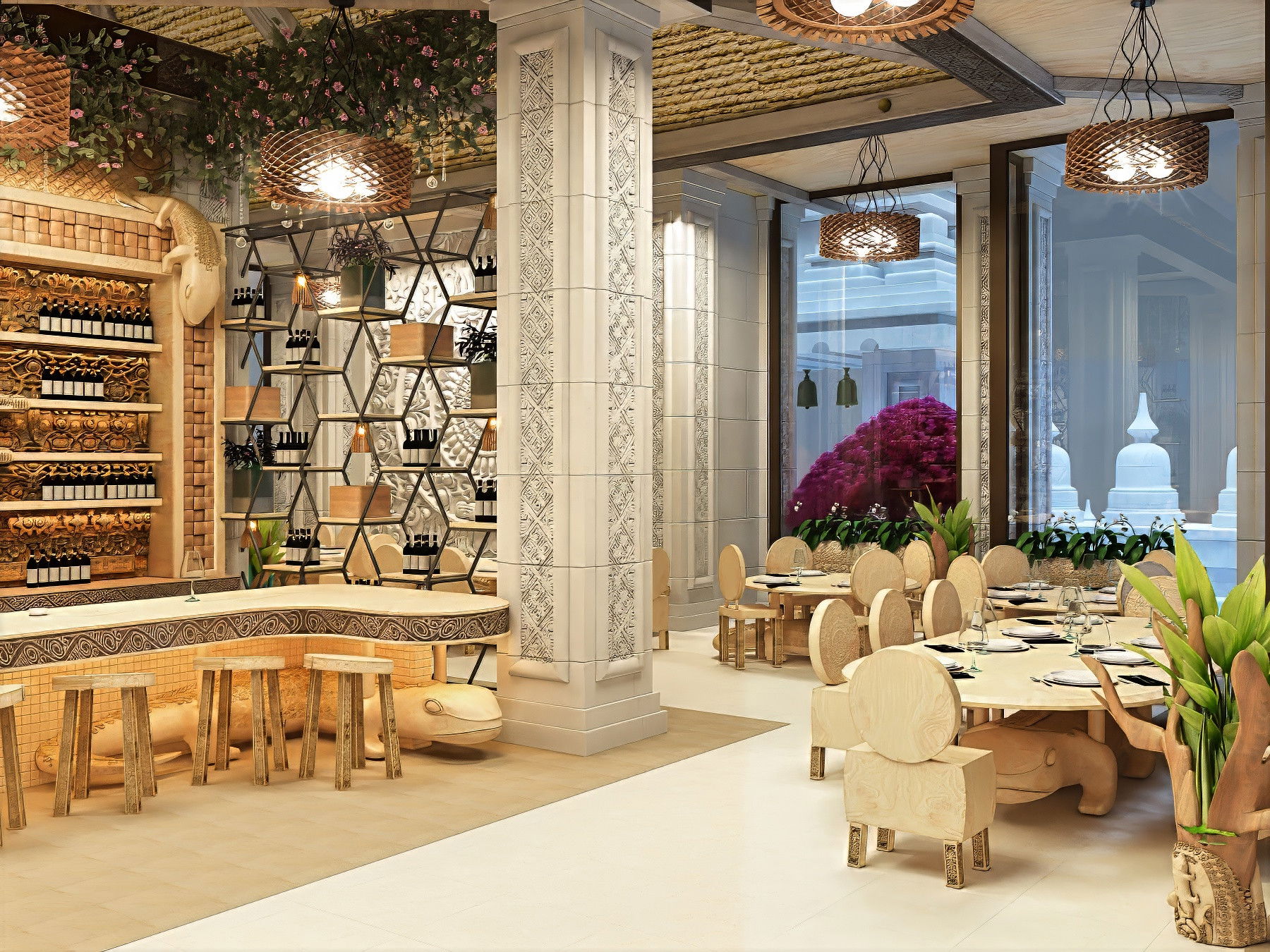 Дизайн интерьера стейк‑хауса — американский ресторан премиум