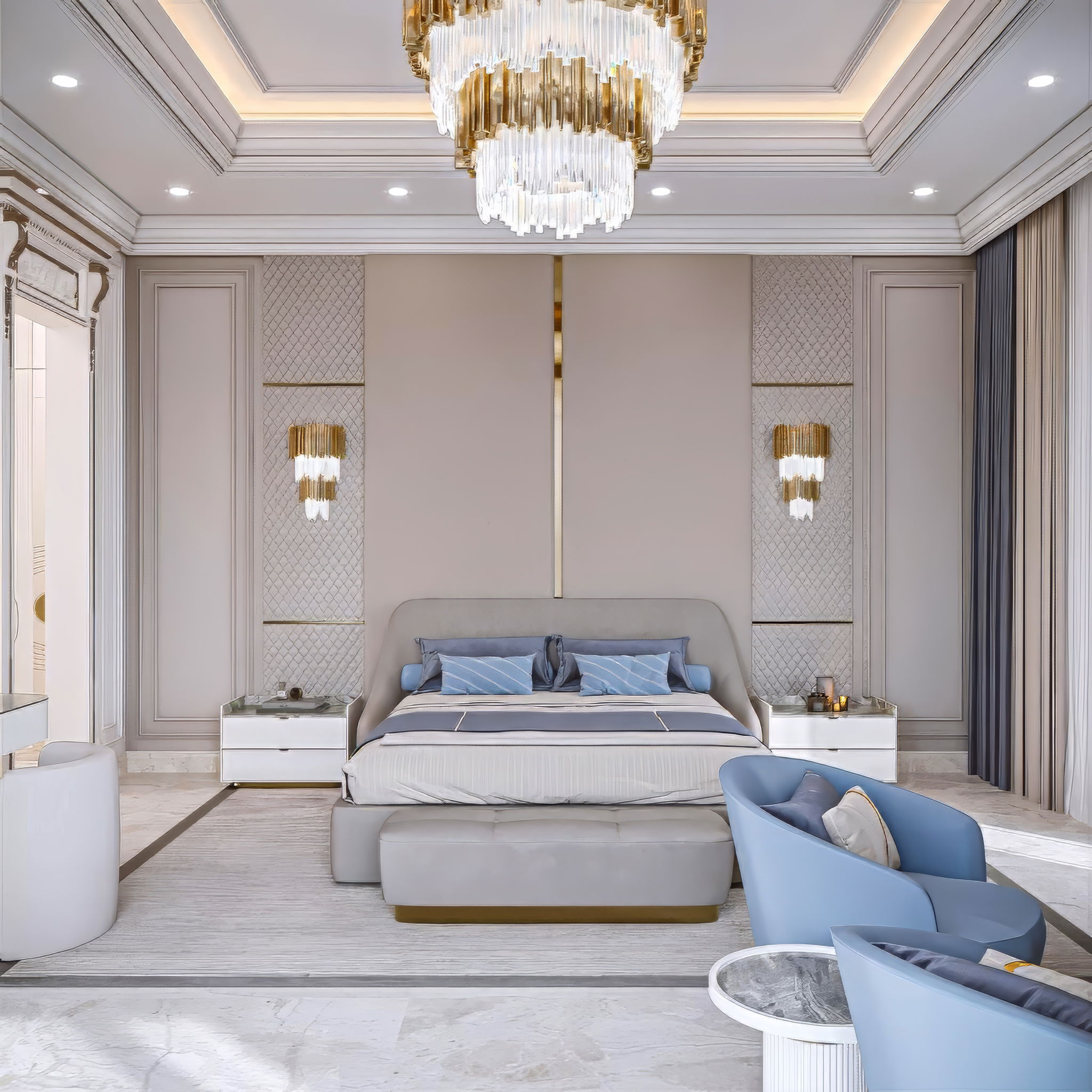 WORLD CLASS BEDROOM INTERIOR DESIGN IN DUBAI