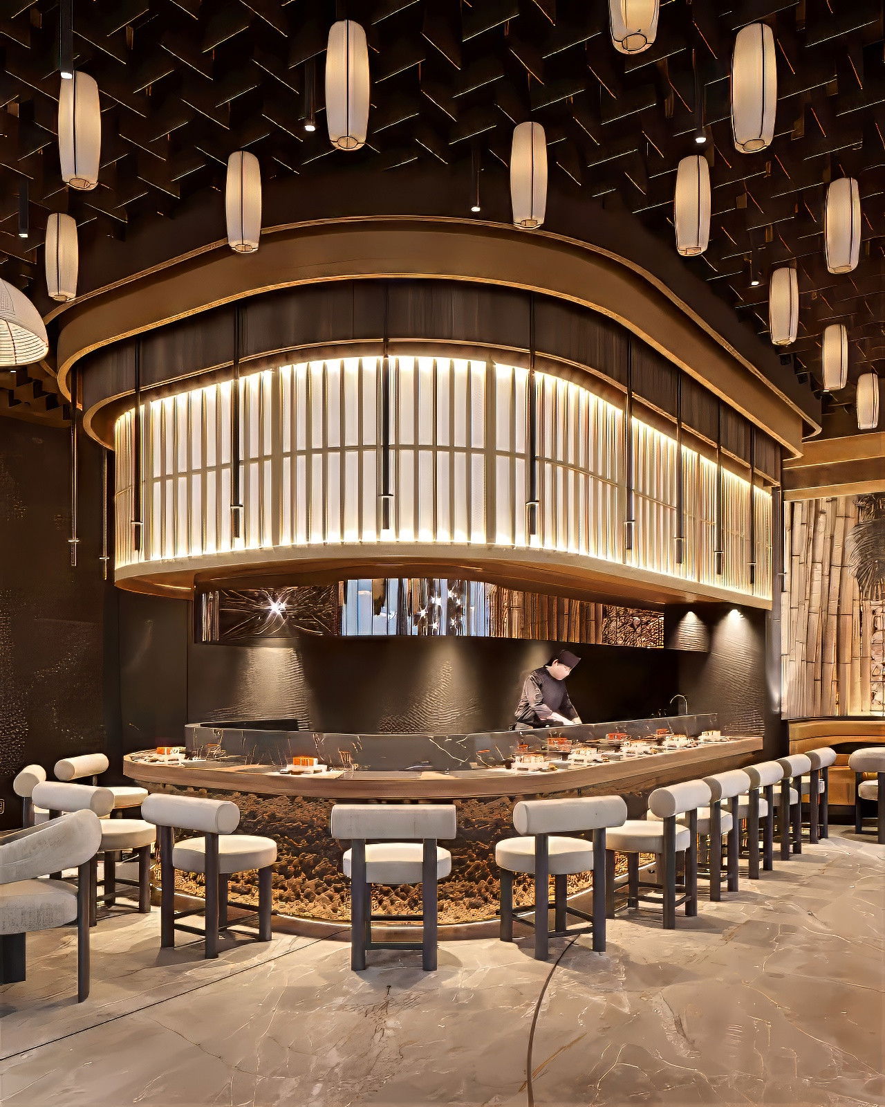Дизайн ресторана в Дубае