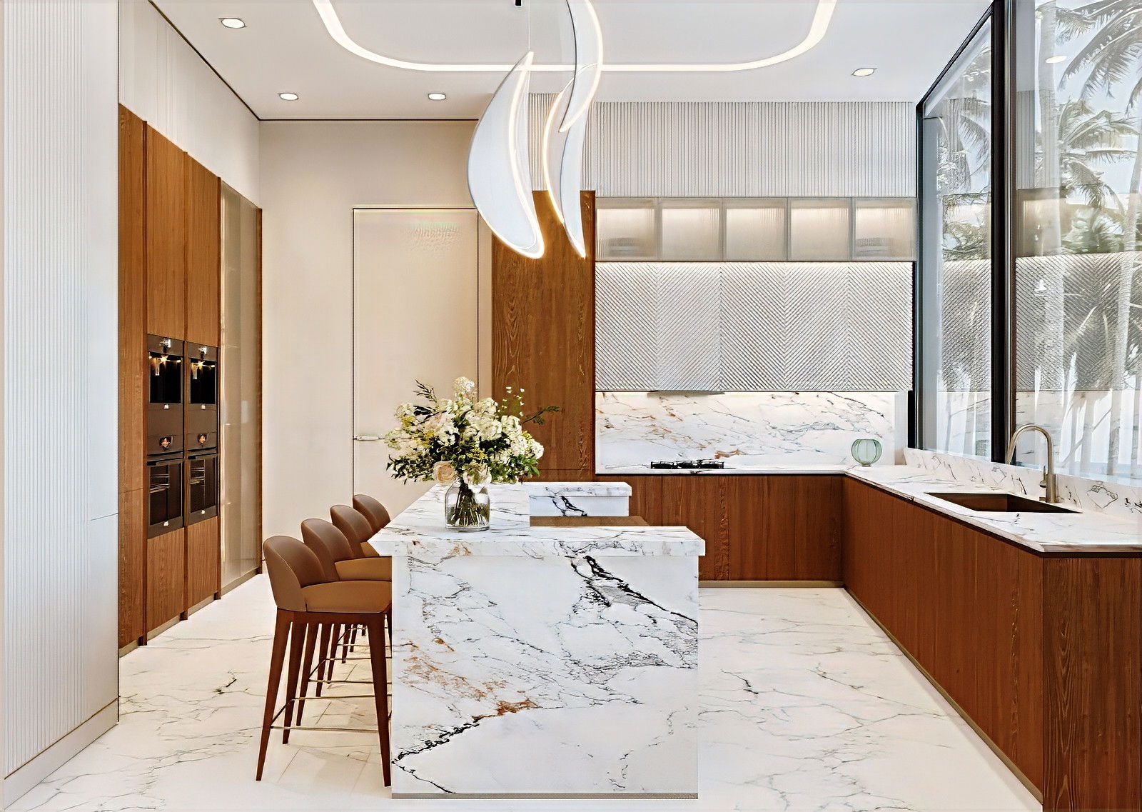 تصميم أنيق للمطبخ