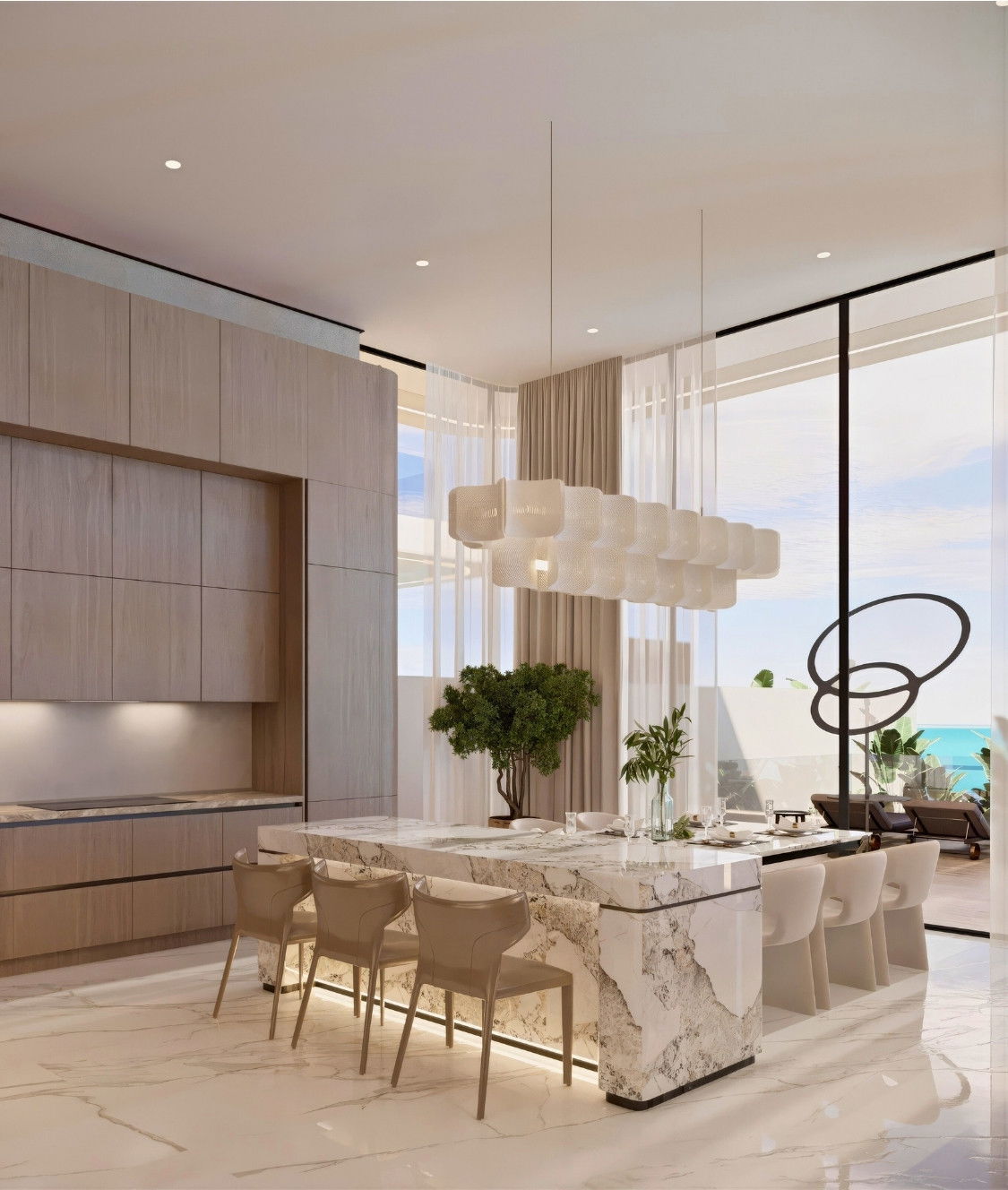 تصميم مطبخ رائع