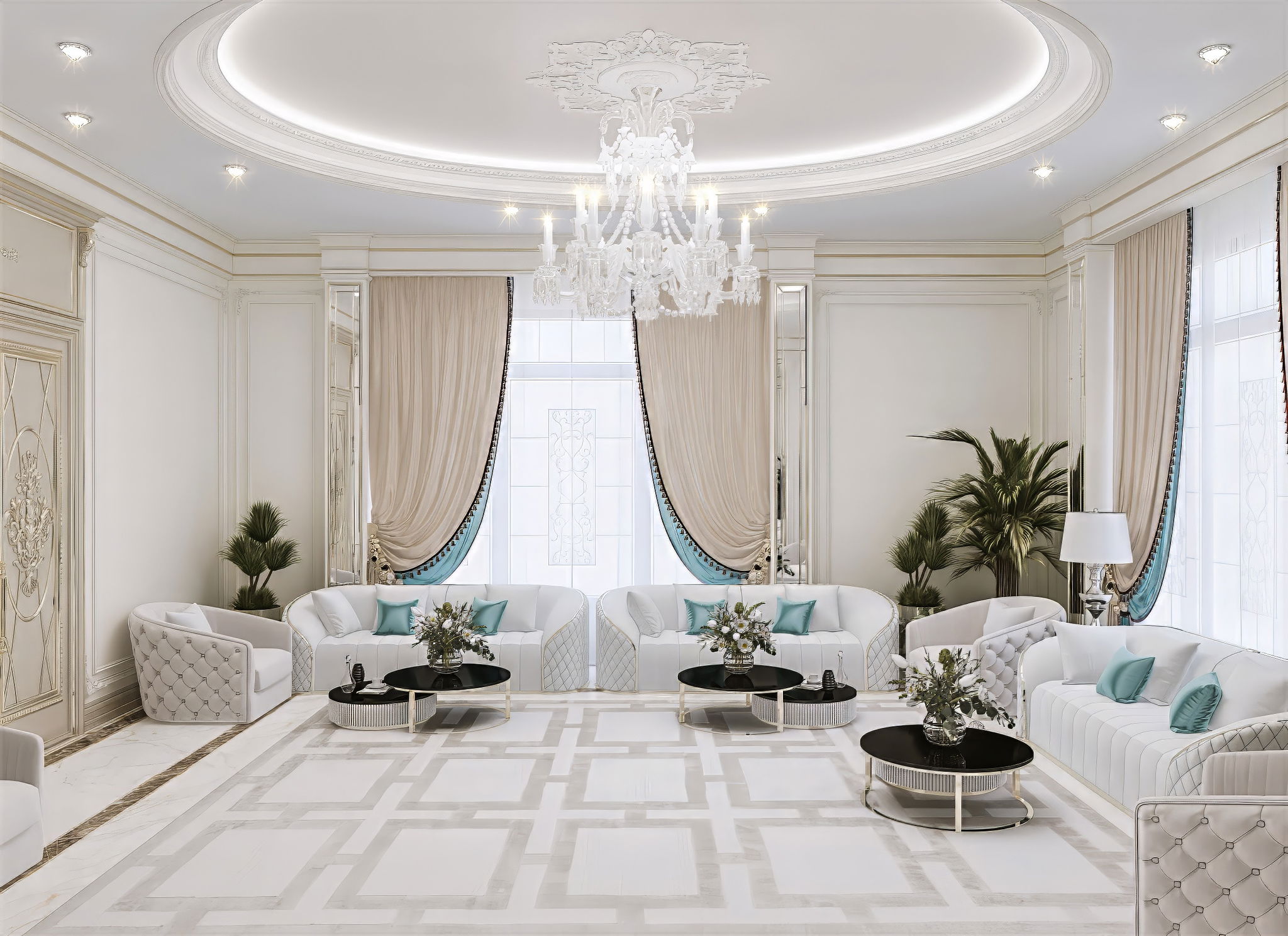 تصميم داخلي للمجلس - أبوظبي