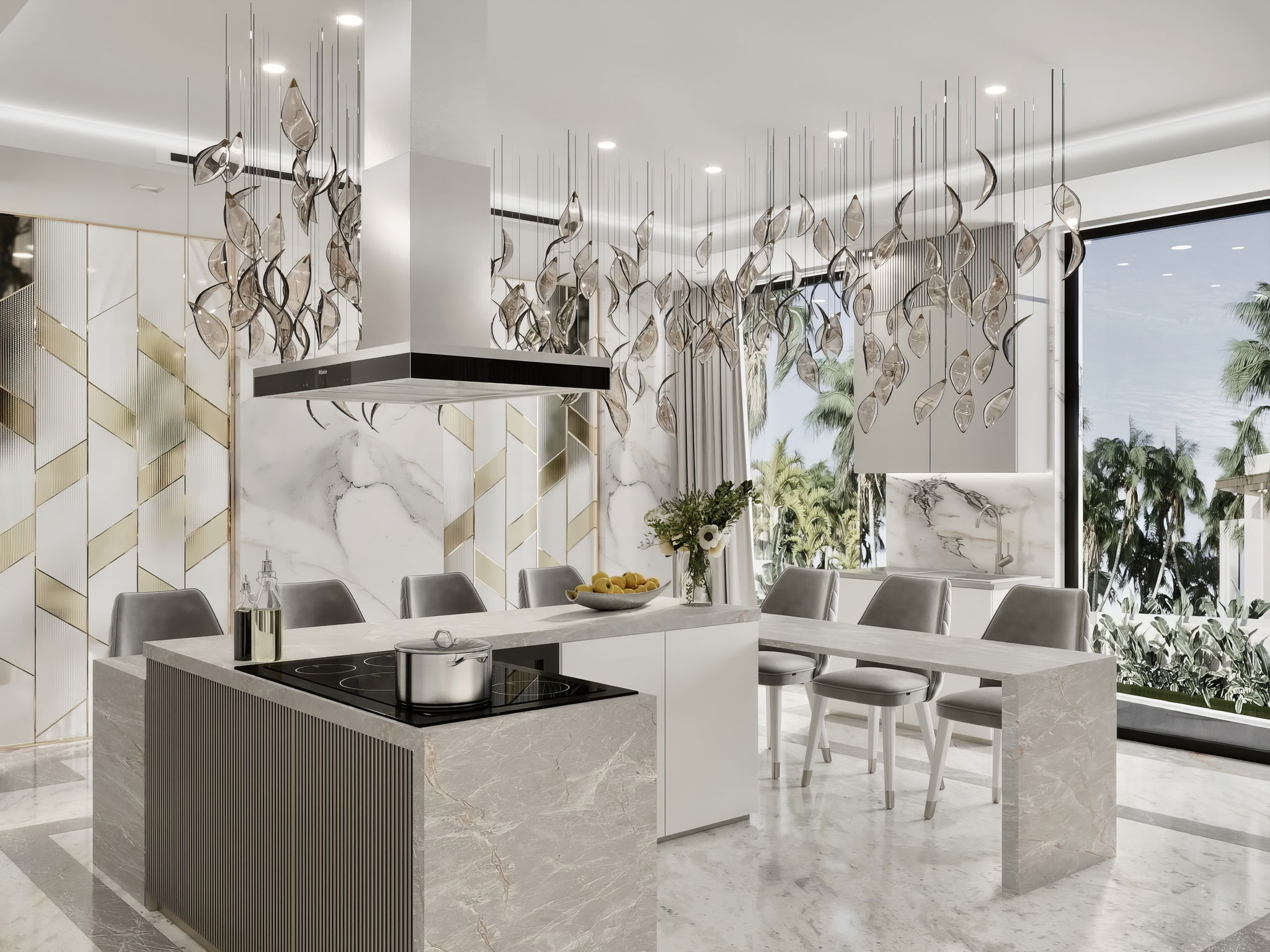 تصميم التصميم الداخلي للمطبخ