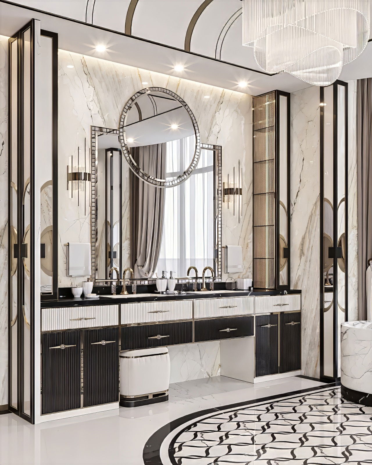 Right Selection of Hues for Elegant Bathroom Design