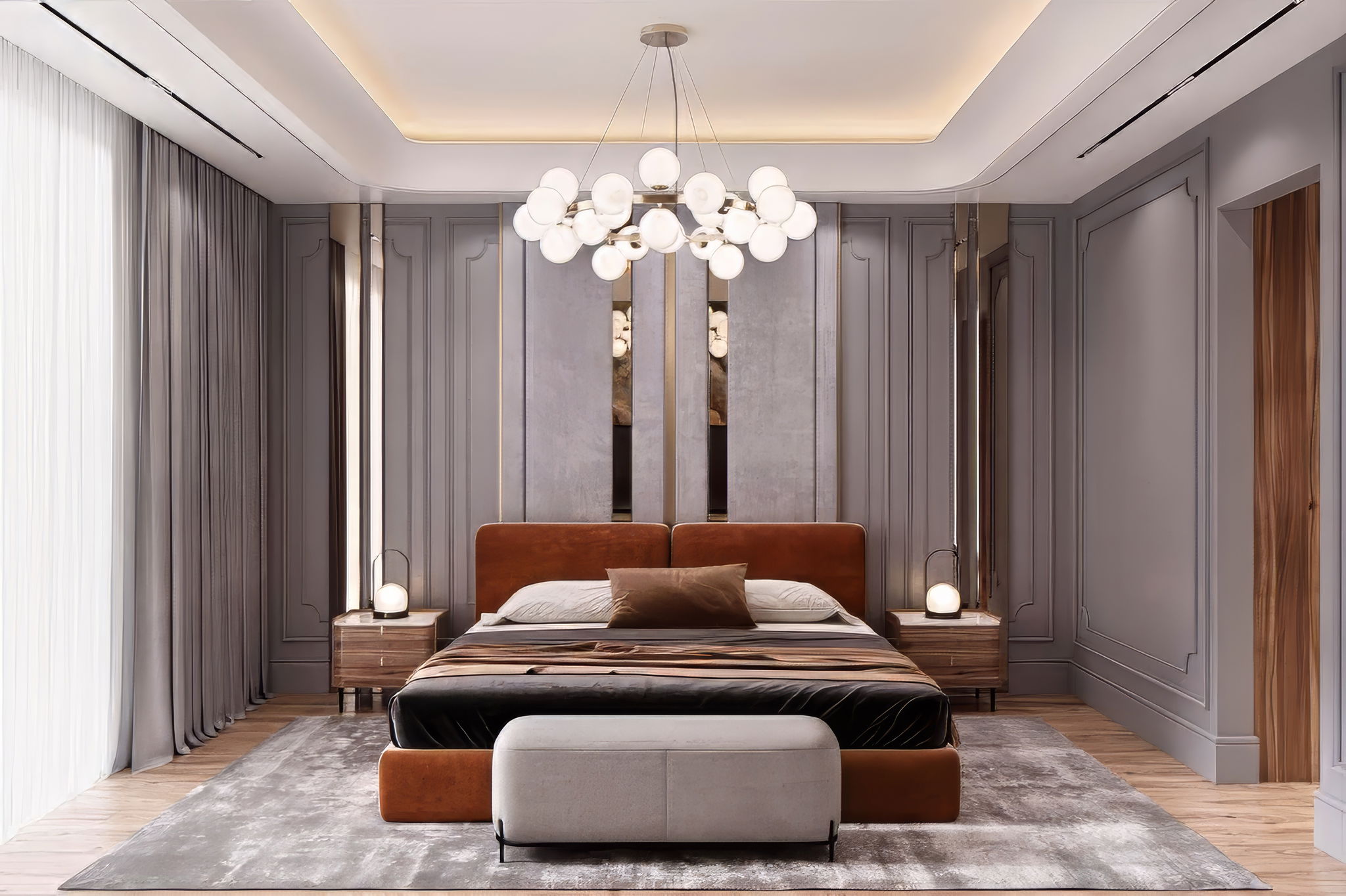 Aesthetic Relaxing bedroom interior Design