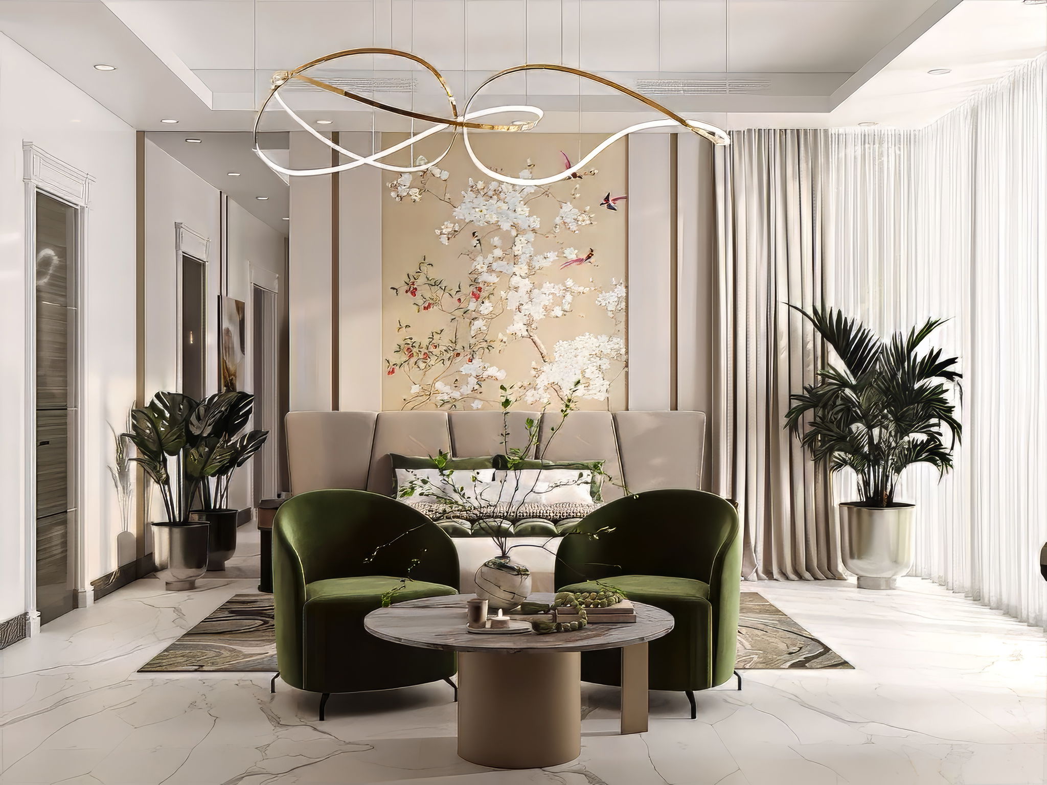 Bedroom in Neoclassical