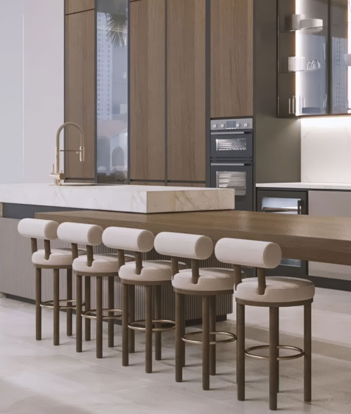 تصميم فاخر للمطبخ