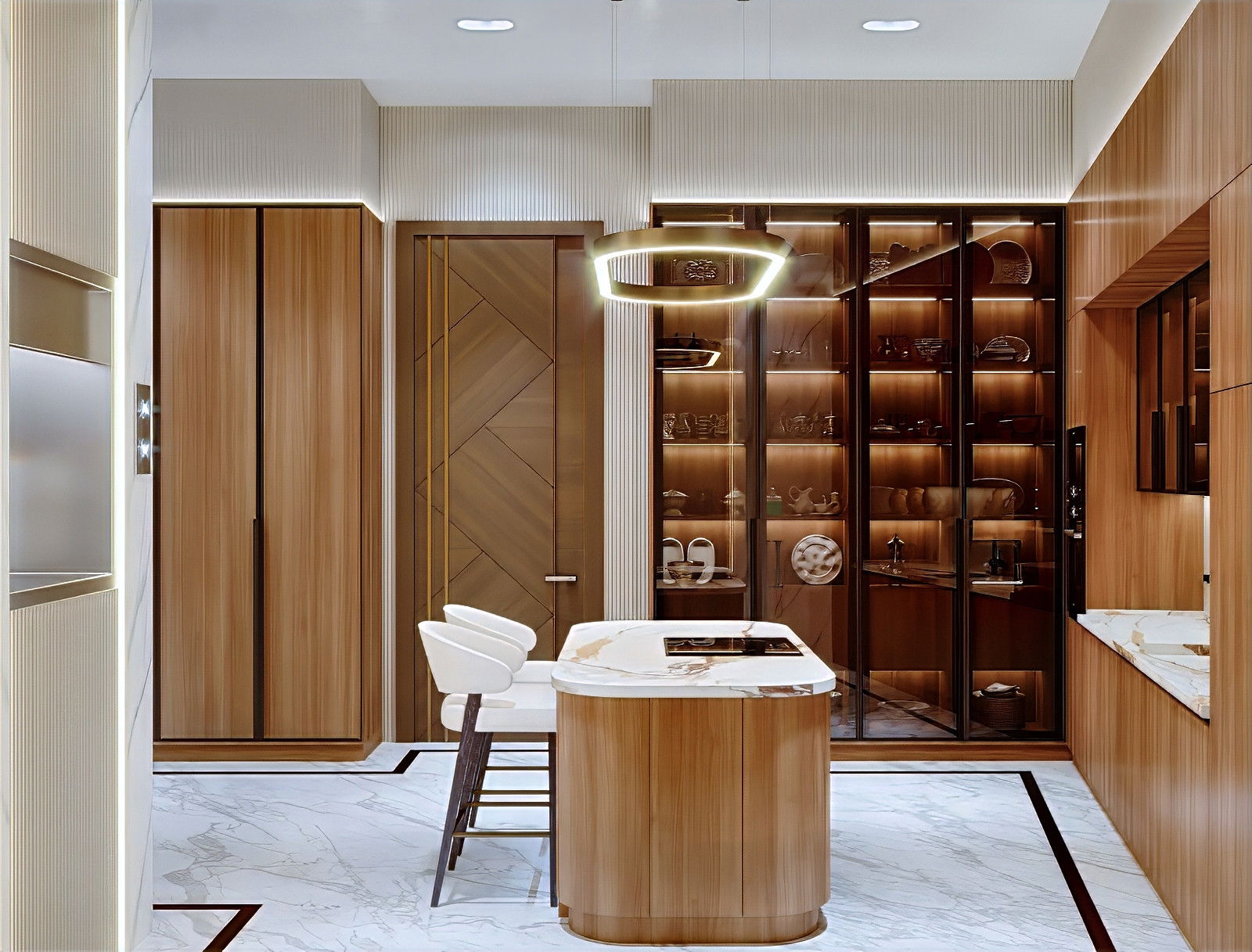 مطبخ عصري فاخر