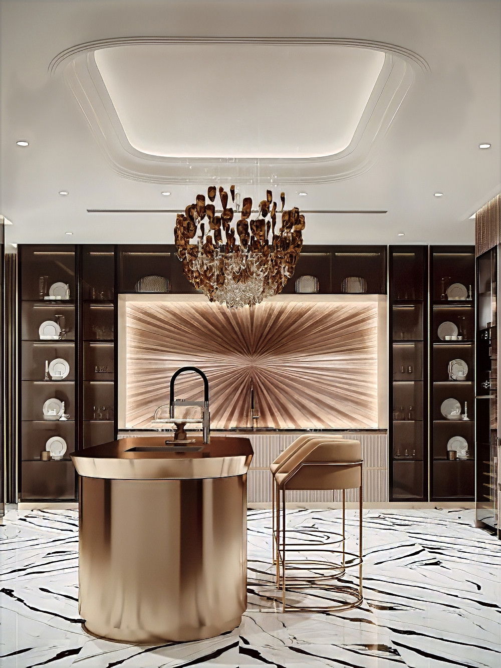 المطبخ الفاخر في أبو ظبي