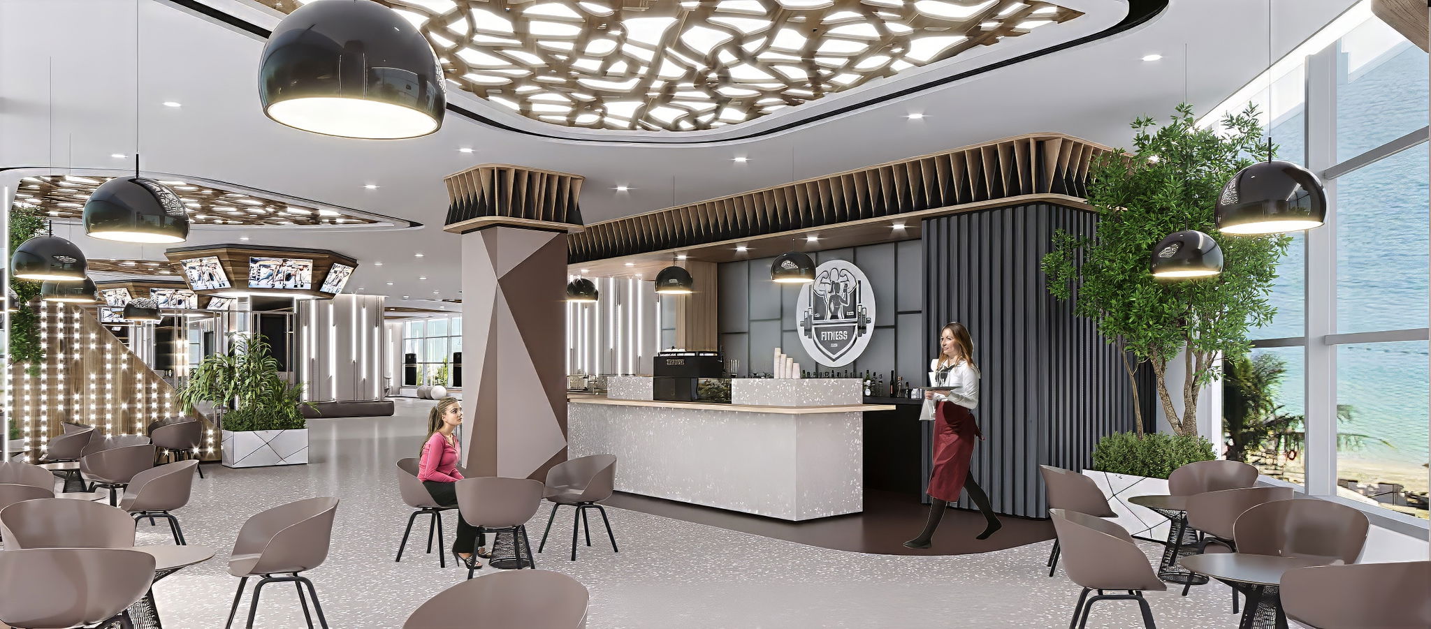 Архитектурный проект ресторана «Нигерия»