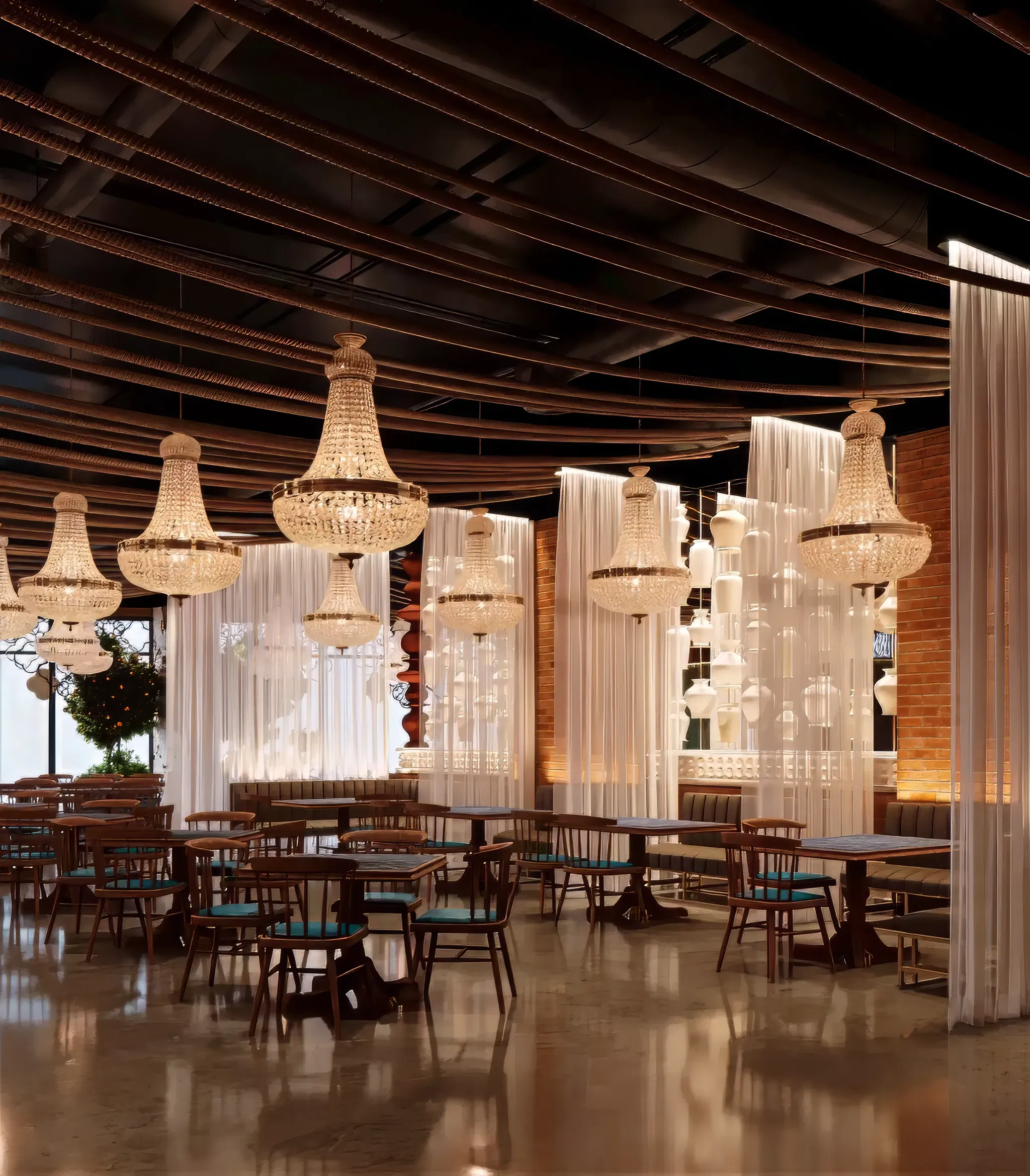 коммерческий интерьерный дизайн Нью-Йорк