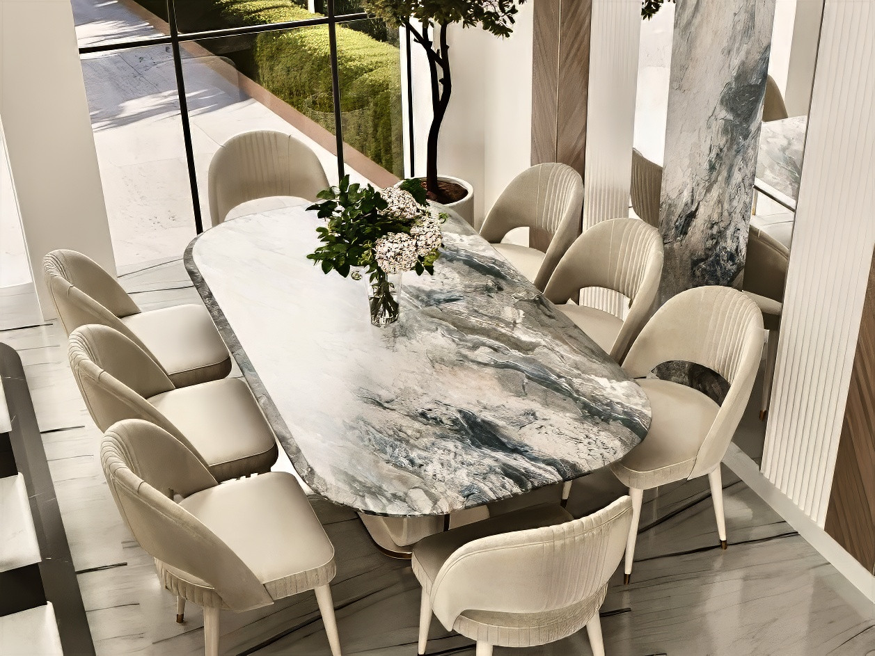 Detailed Dinning room design