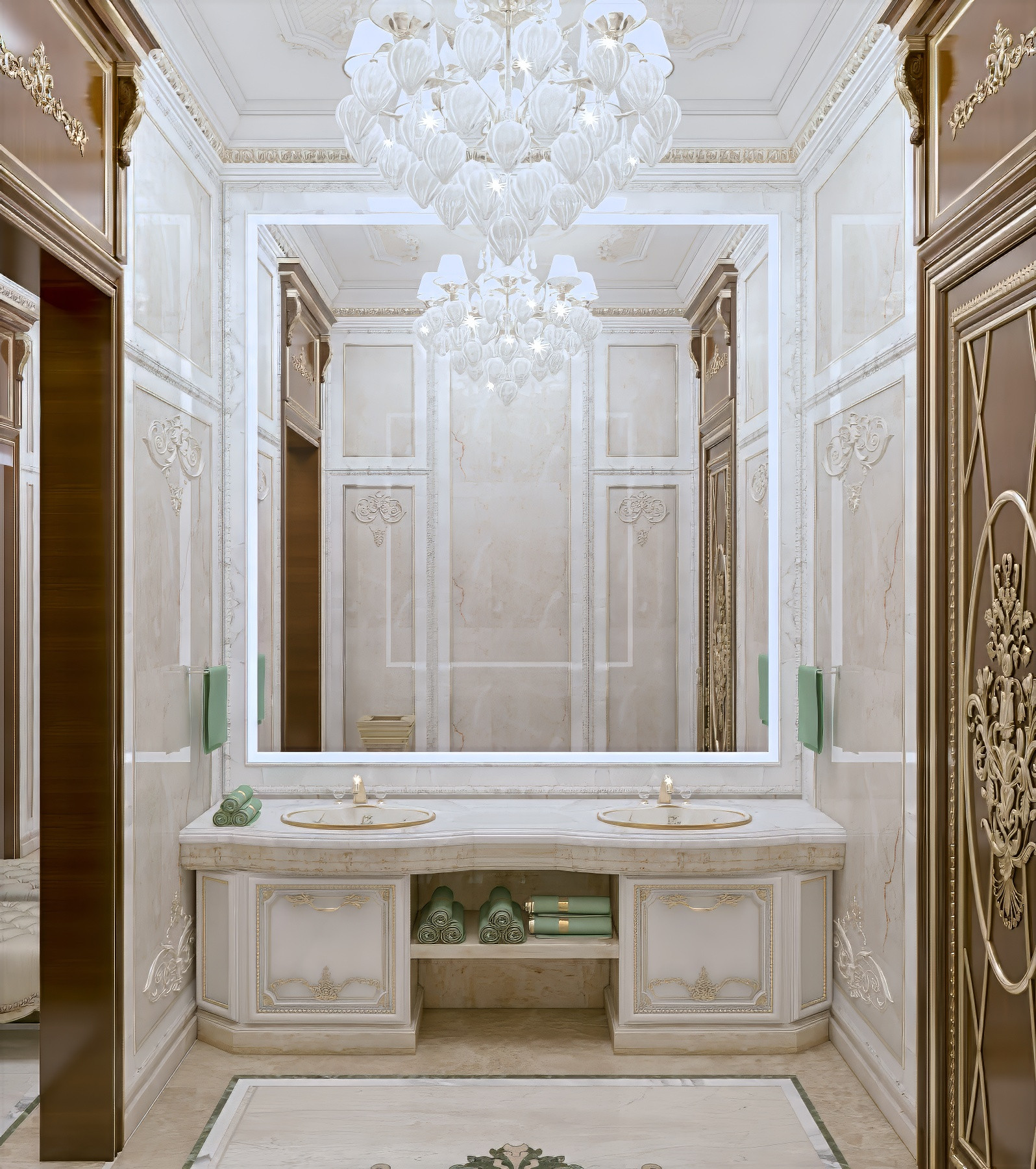 فكرة تصميم حمام ممتاز