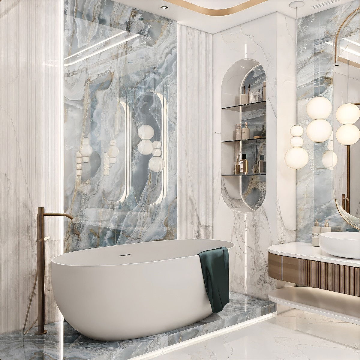 interior design UAE bath