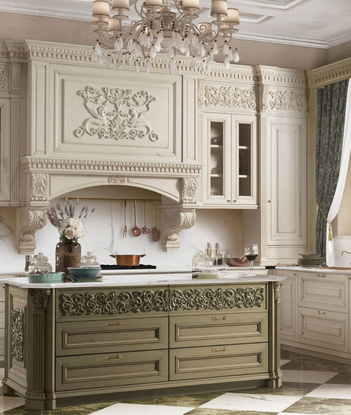 المطبخ الداخلية صورة