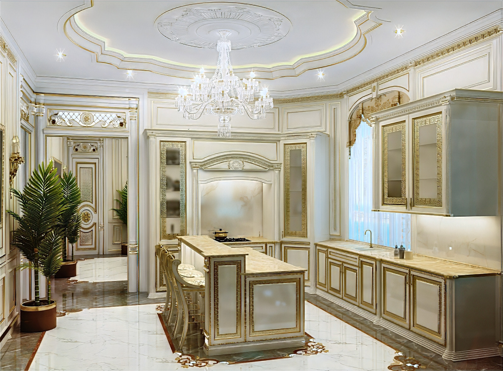 Noble Kitchen Design Idea