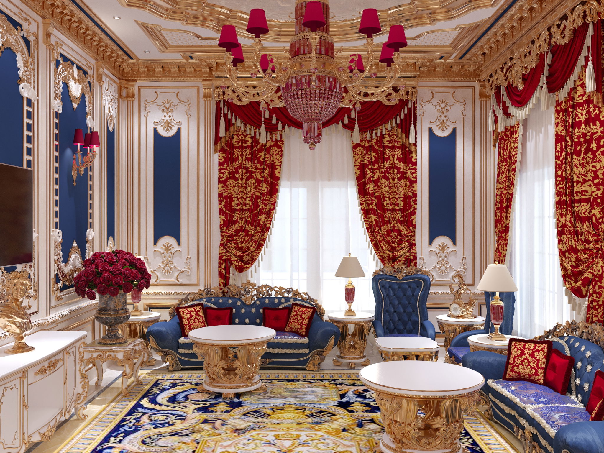 أفكار التصميم الداخلي في الامارات