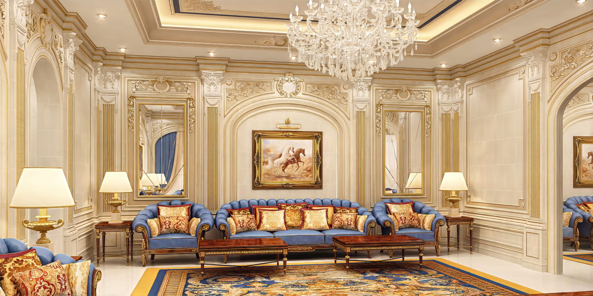 تصميم داخلي أنيق للمجلس